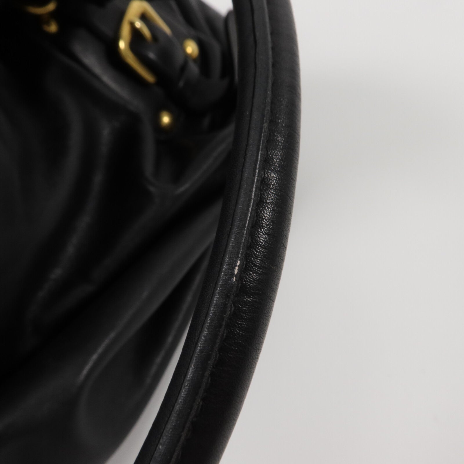 PRADA 牛皮皮革Sacca Shoulder Bag手挽肩背兩用袋