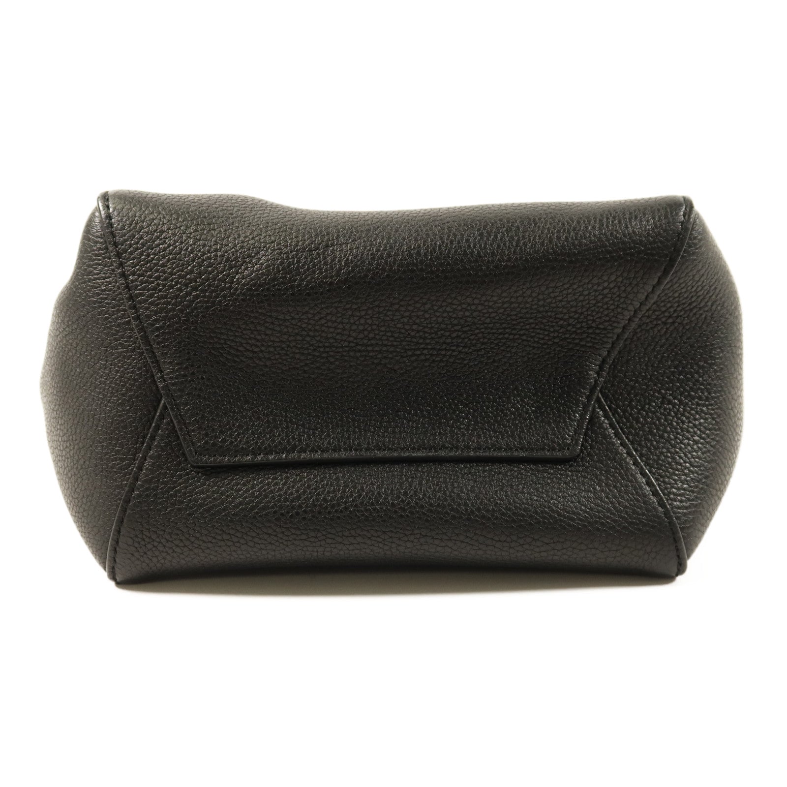 CELINE 牛皮皮革Sangle Bucket Small金扣肩胄袋