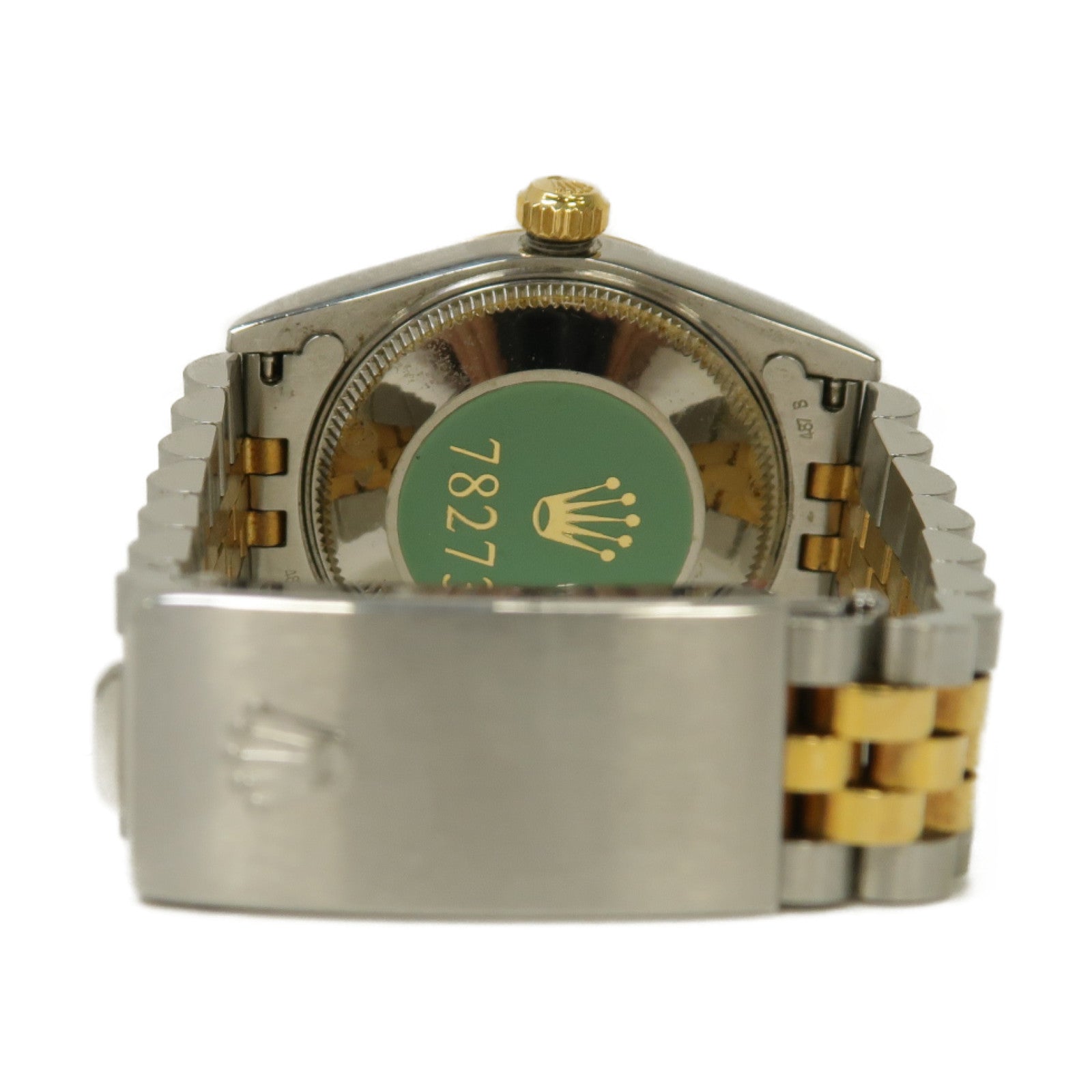 ROLEX Datejust 18K黃金/不鏽鋼自動機芯手錶金色/銀色