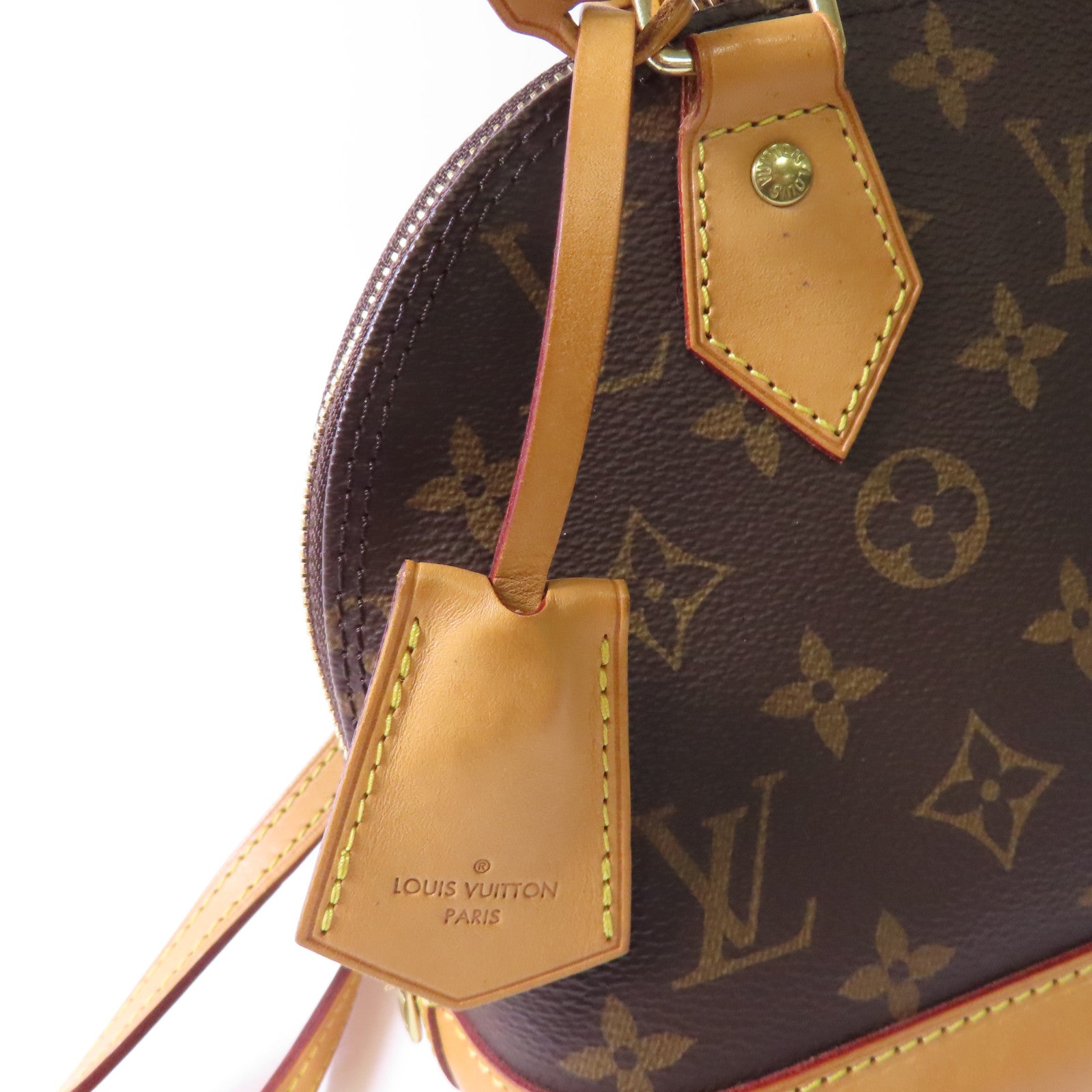 LOUIS VUITTON 【激減優惠】Monogram Alma BB金扣手挽肩背兩用袋啡色