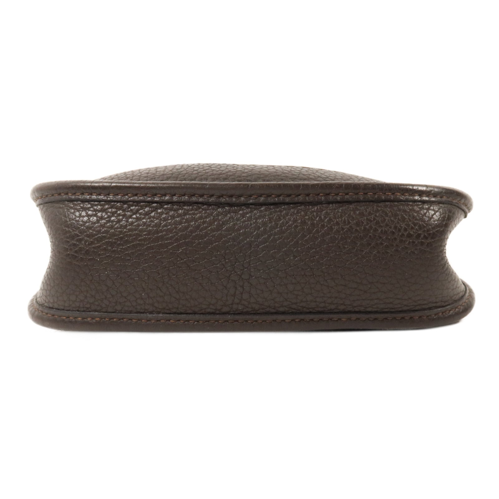 HERMES Clemence皮革Evelyne TPM肩背袋Ebene