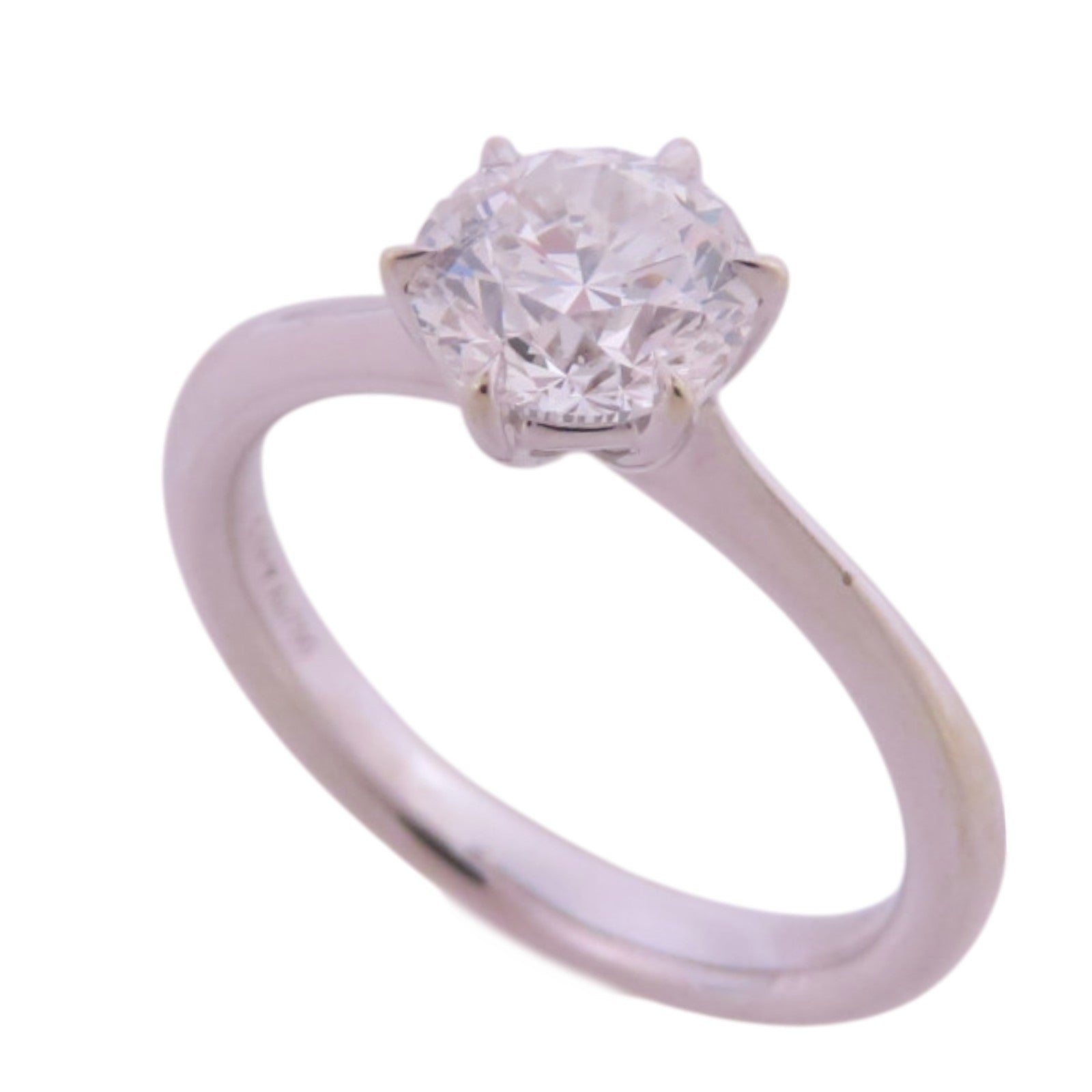 JEWELRY Diamond Ring US#4.5 18K White Gold
