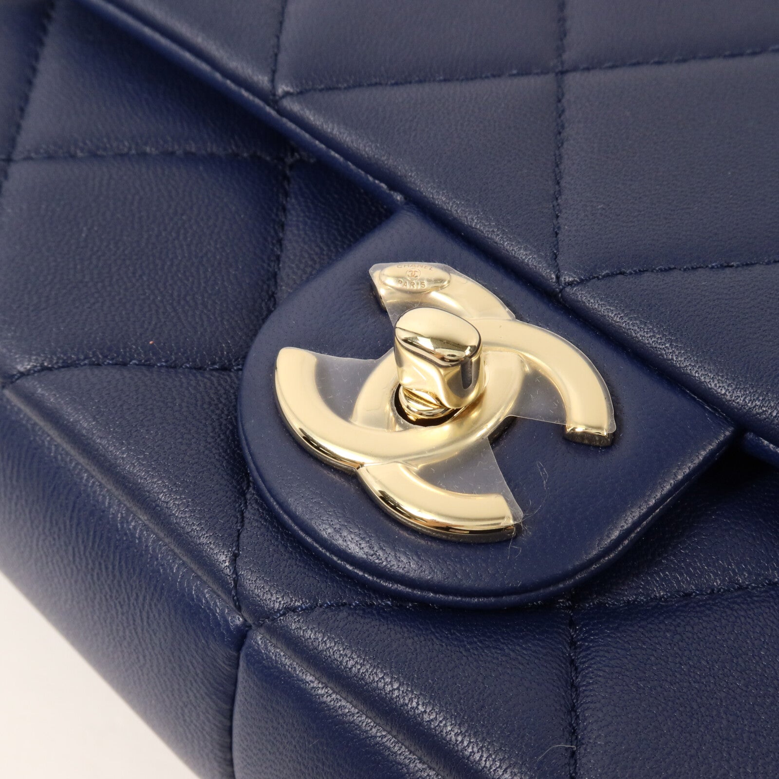 CHANEL 羊皮皮革Matelasse Chain Shoulder鏈帶手挽肩背兩用袋