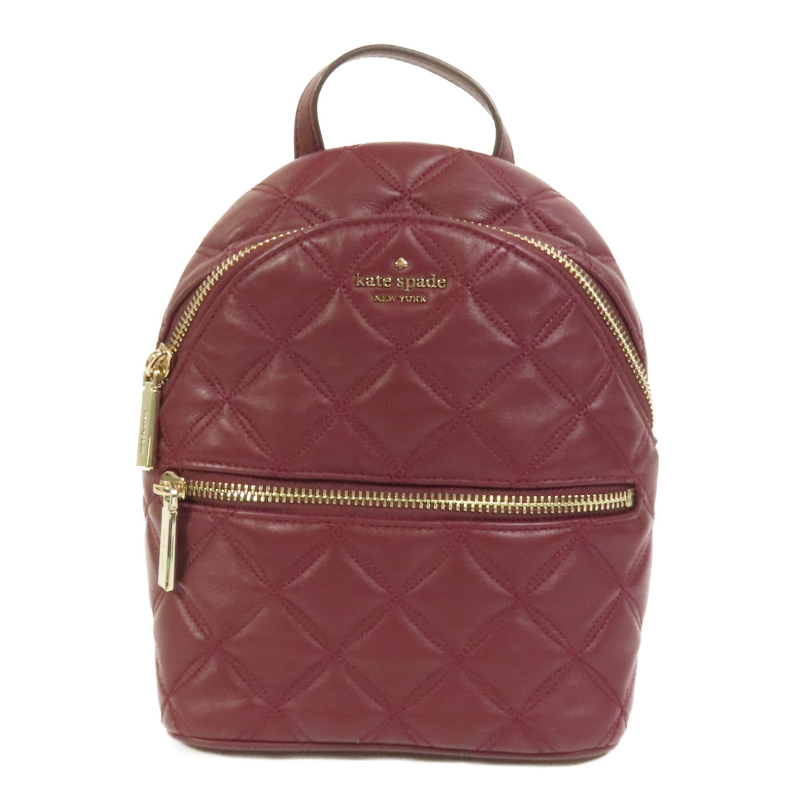 Kate Spade 牛皮皮革Mini Backpack金扣背包