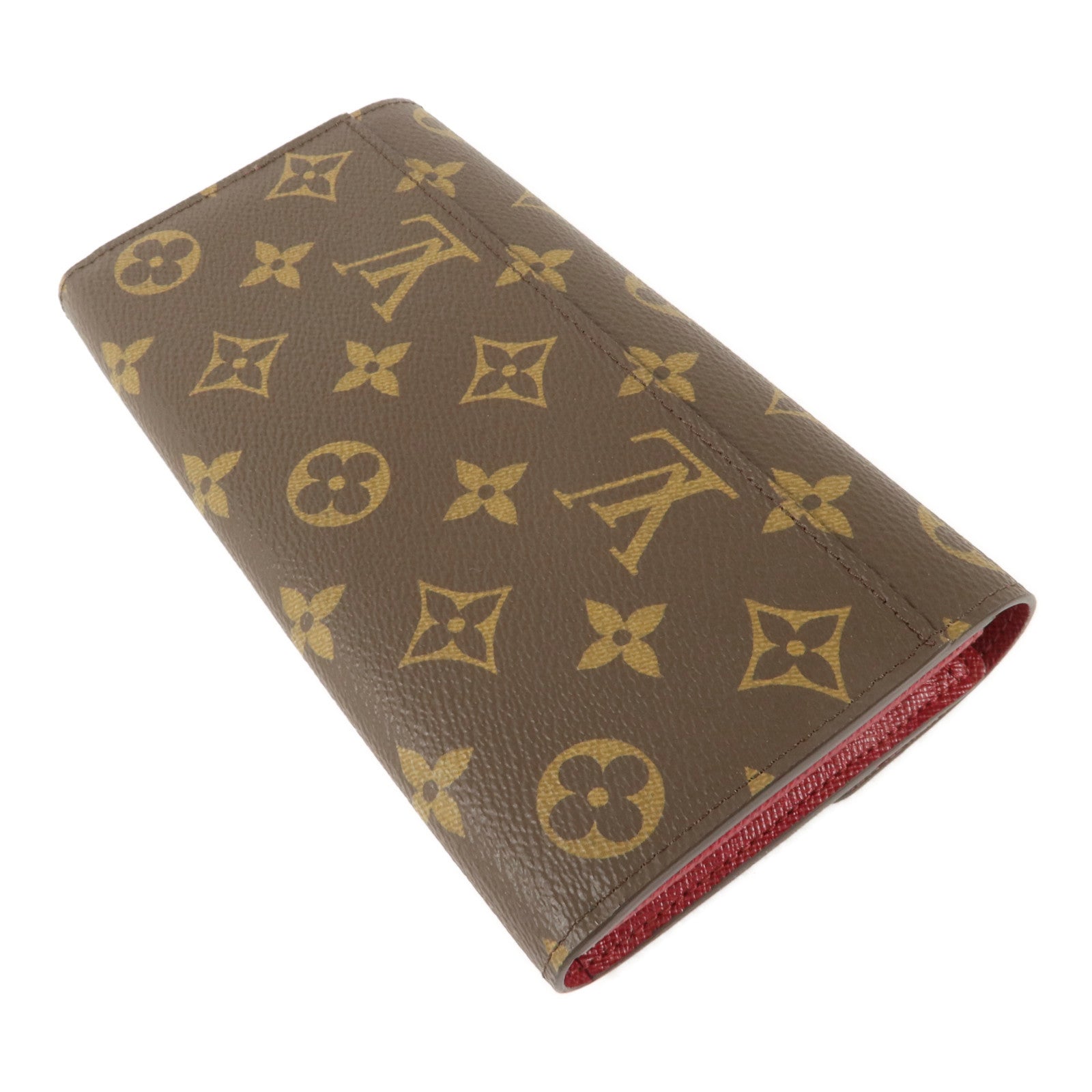 LOUIS VUITTON Monogram Portefeuille Sara金扣長錢包