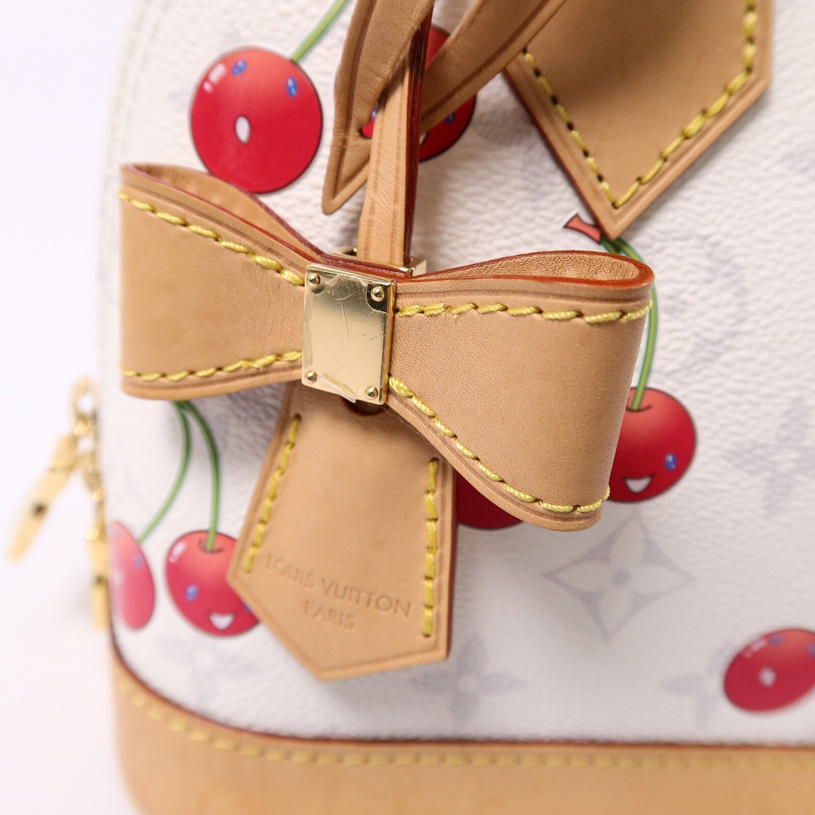 LOUIS VUITTON Monogram Cherry LVxTM Alma BB手挽肩背兩用袋