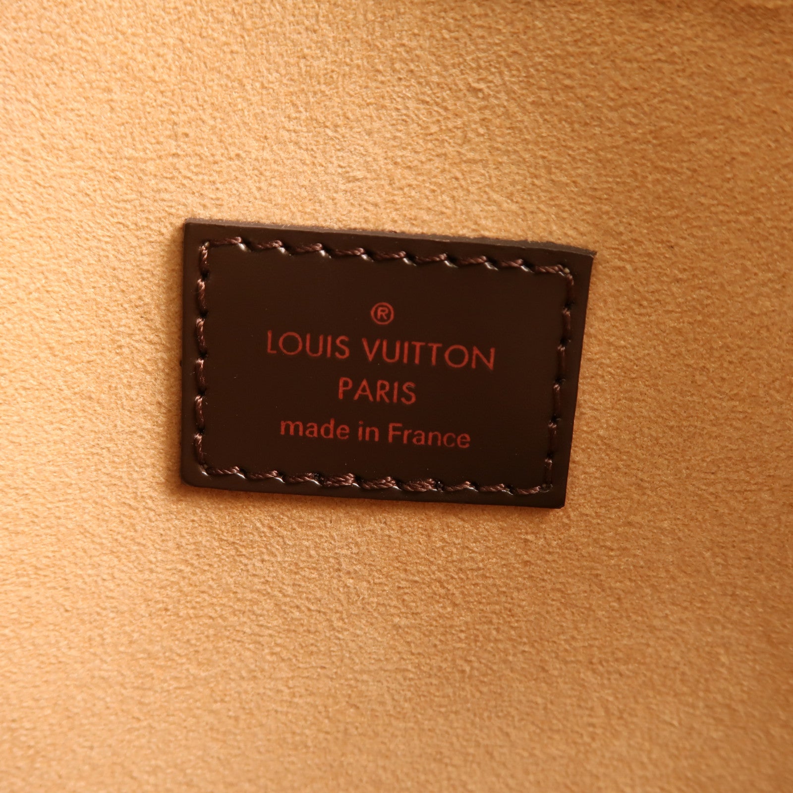 LOUIS VUITTON Damier Kensington金扣手挽肩背兩用袋