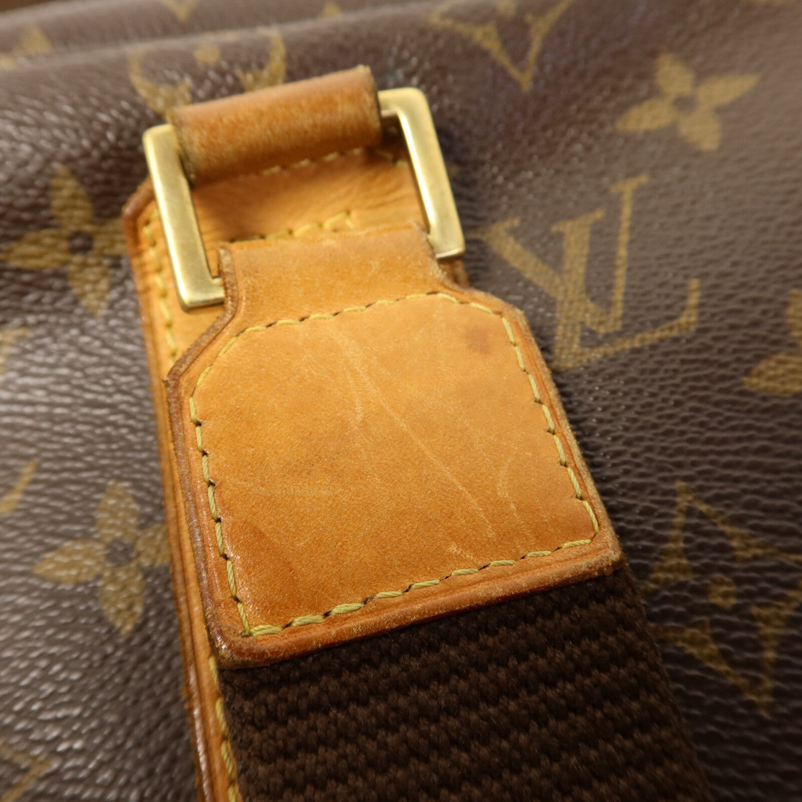 LOUIS VUITTON Monogram Sac Bosphore金扣手挽肩背兩用袋