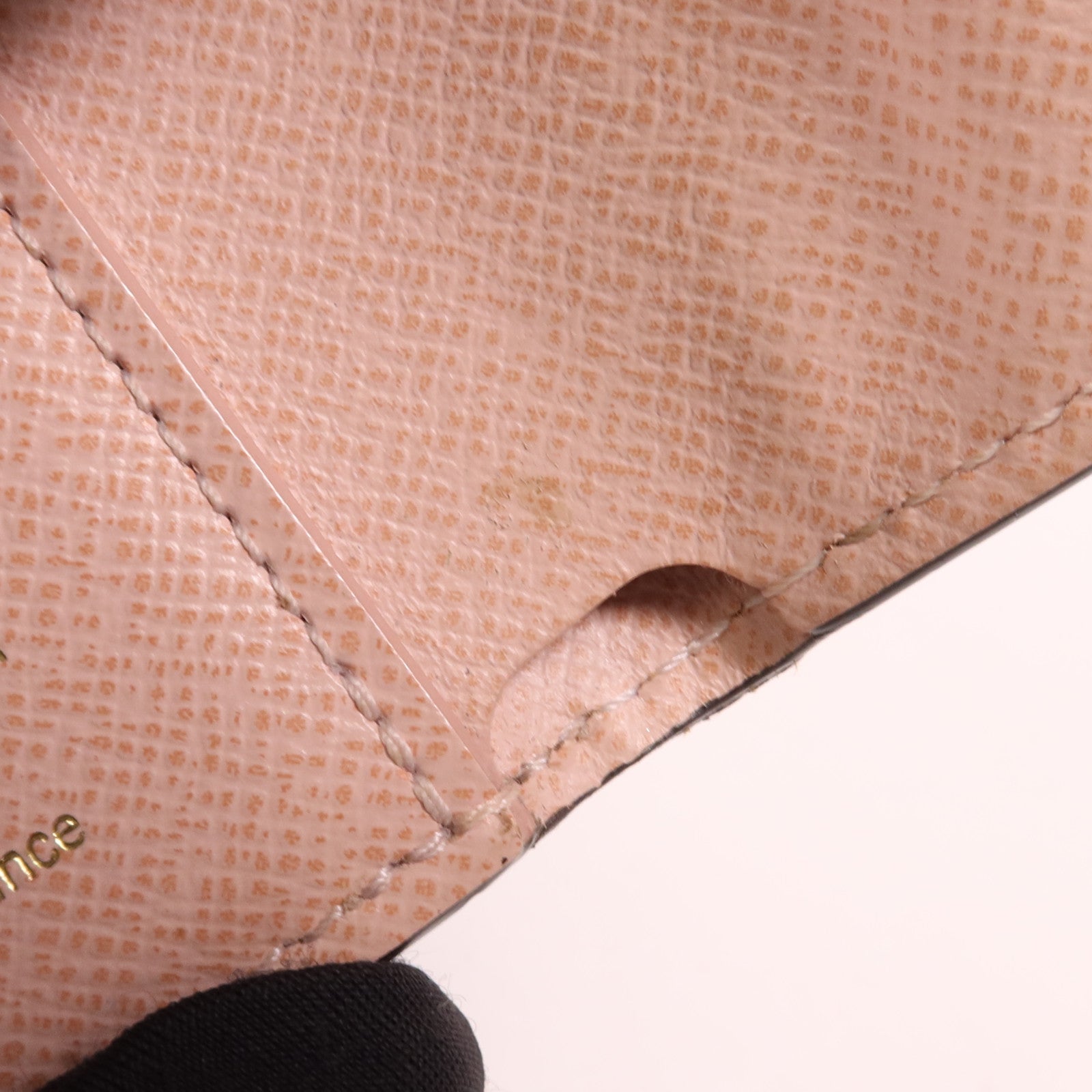 LOUIS VUITTON Monogram Fold Wallet金扣錢包