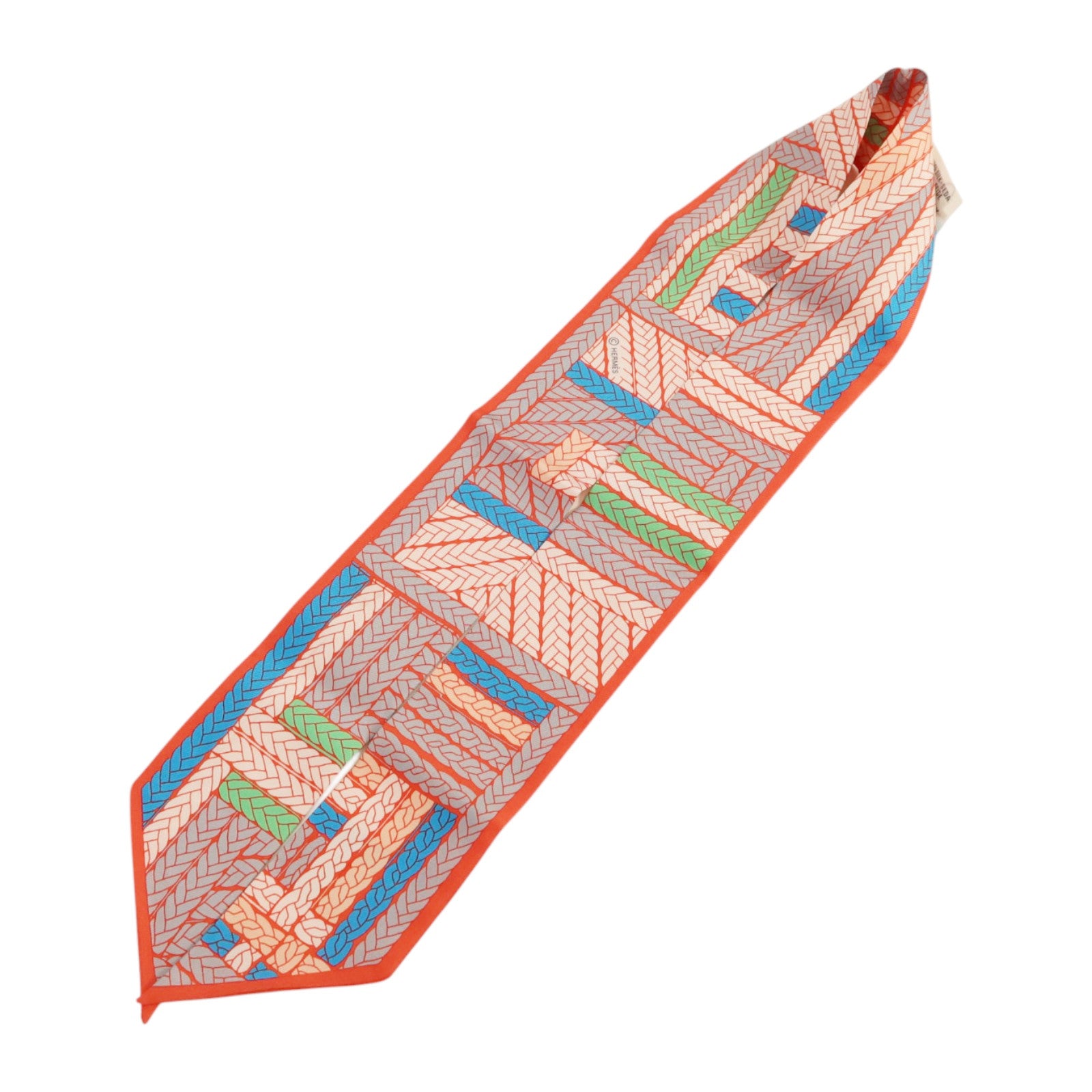 HERMES 絲質Twilly絲巾
