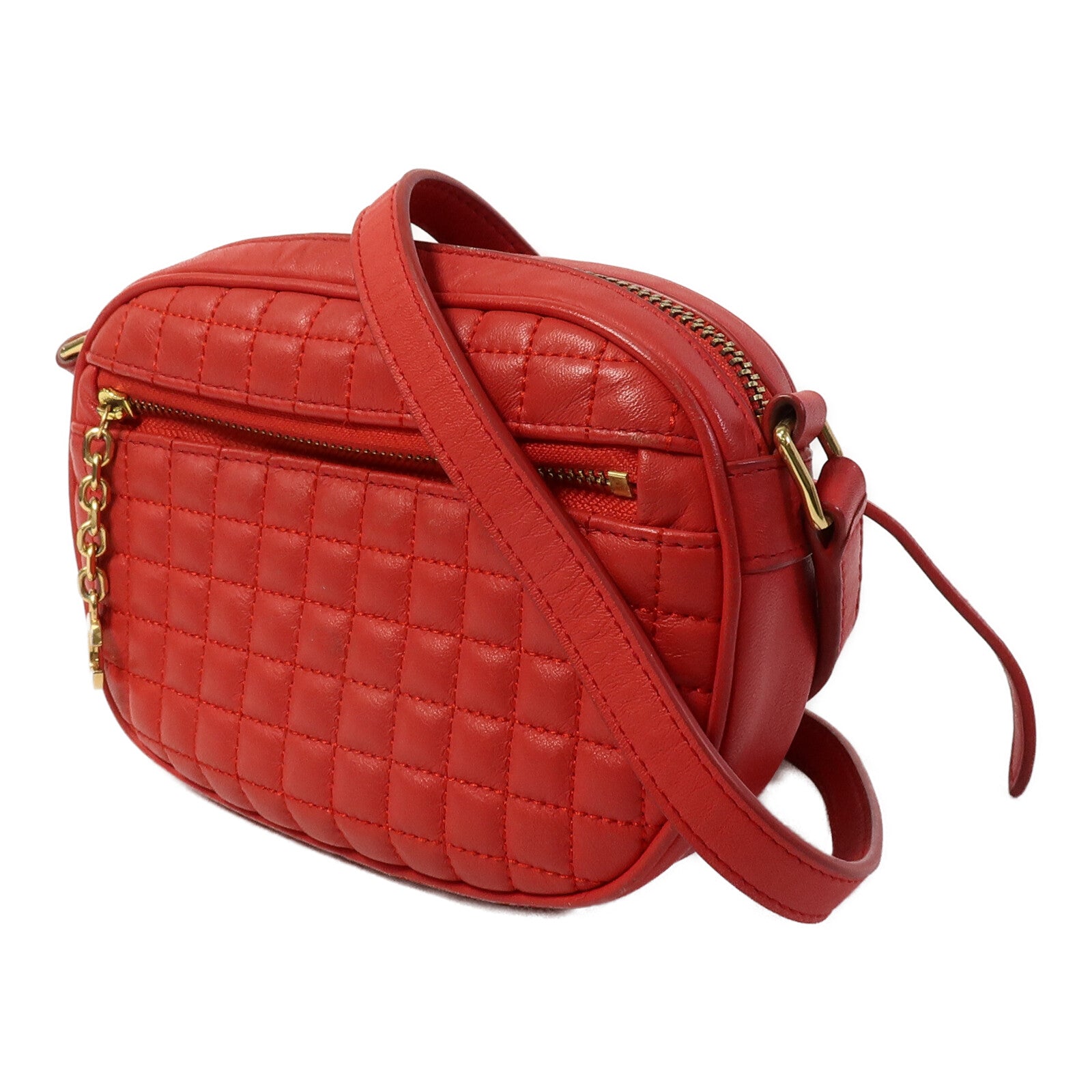 CELINE 牛皮皮革C Charm Shoulder Bag肩背袋
