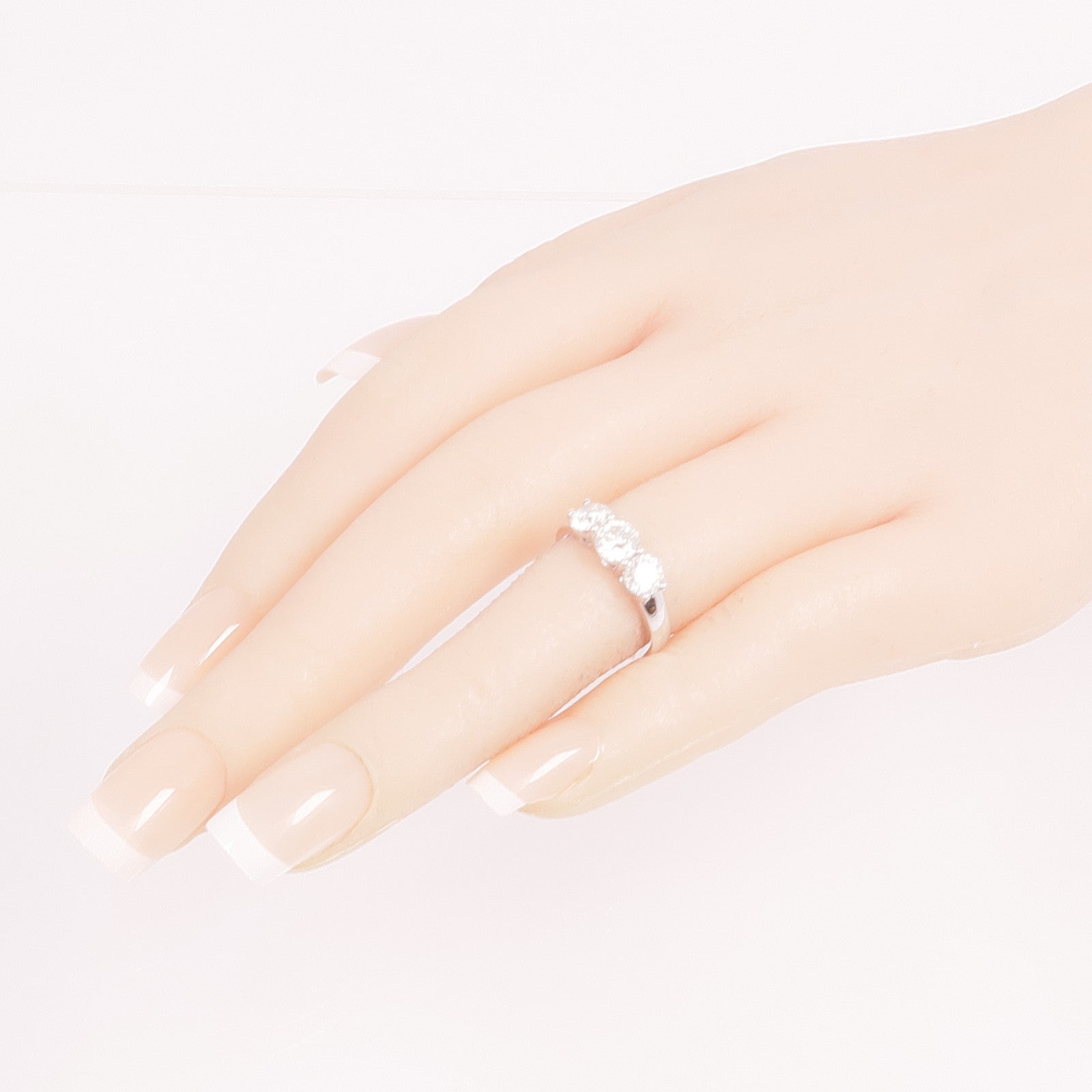 JEWELRY 【激減優惠】18K白金Diamond Ring鑽石戒指US#3.75