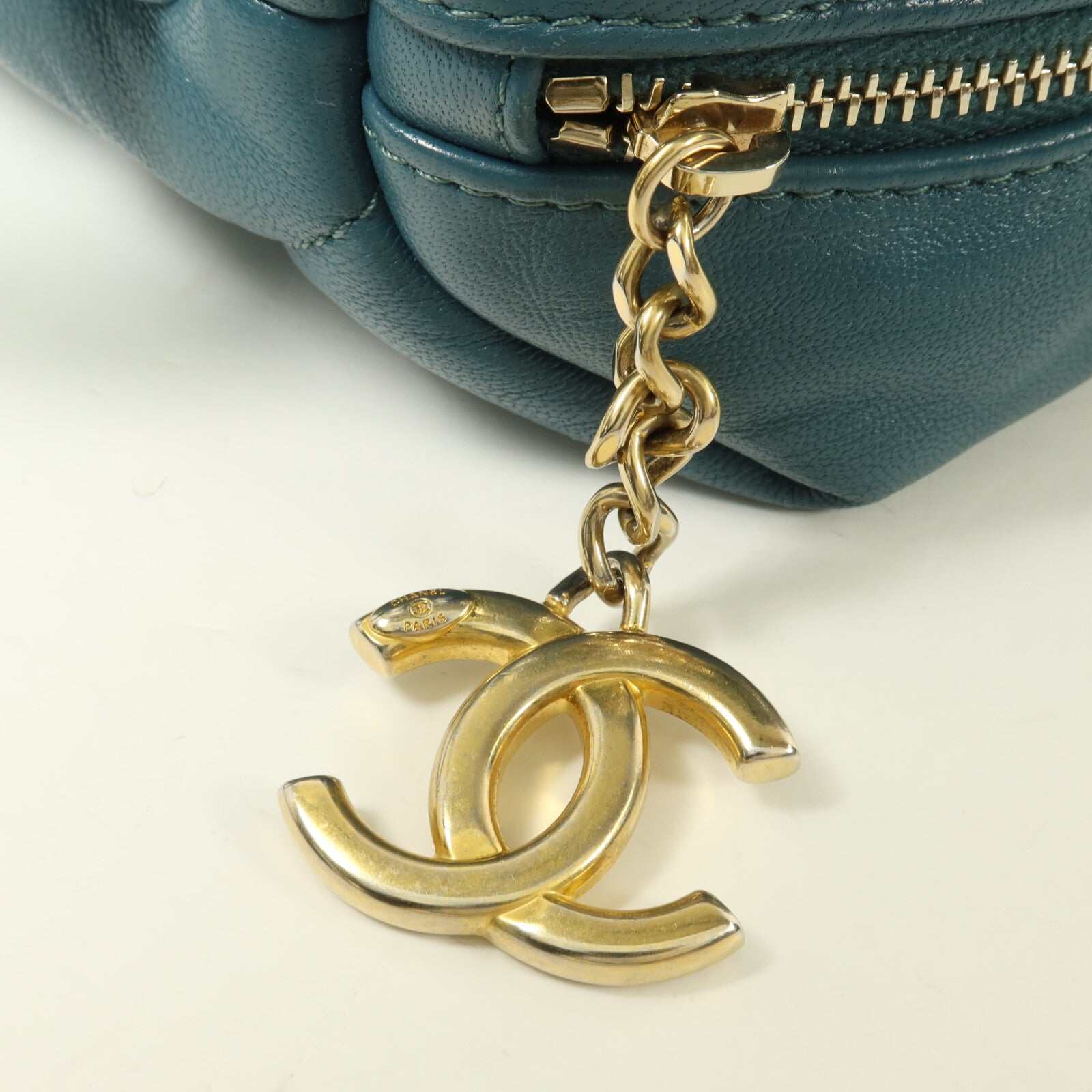 CHANEL 羊皮皮革Chain Shoulder鏈帶肩背袋