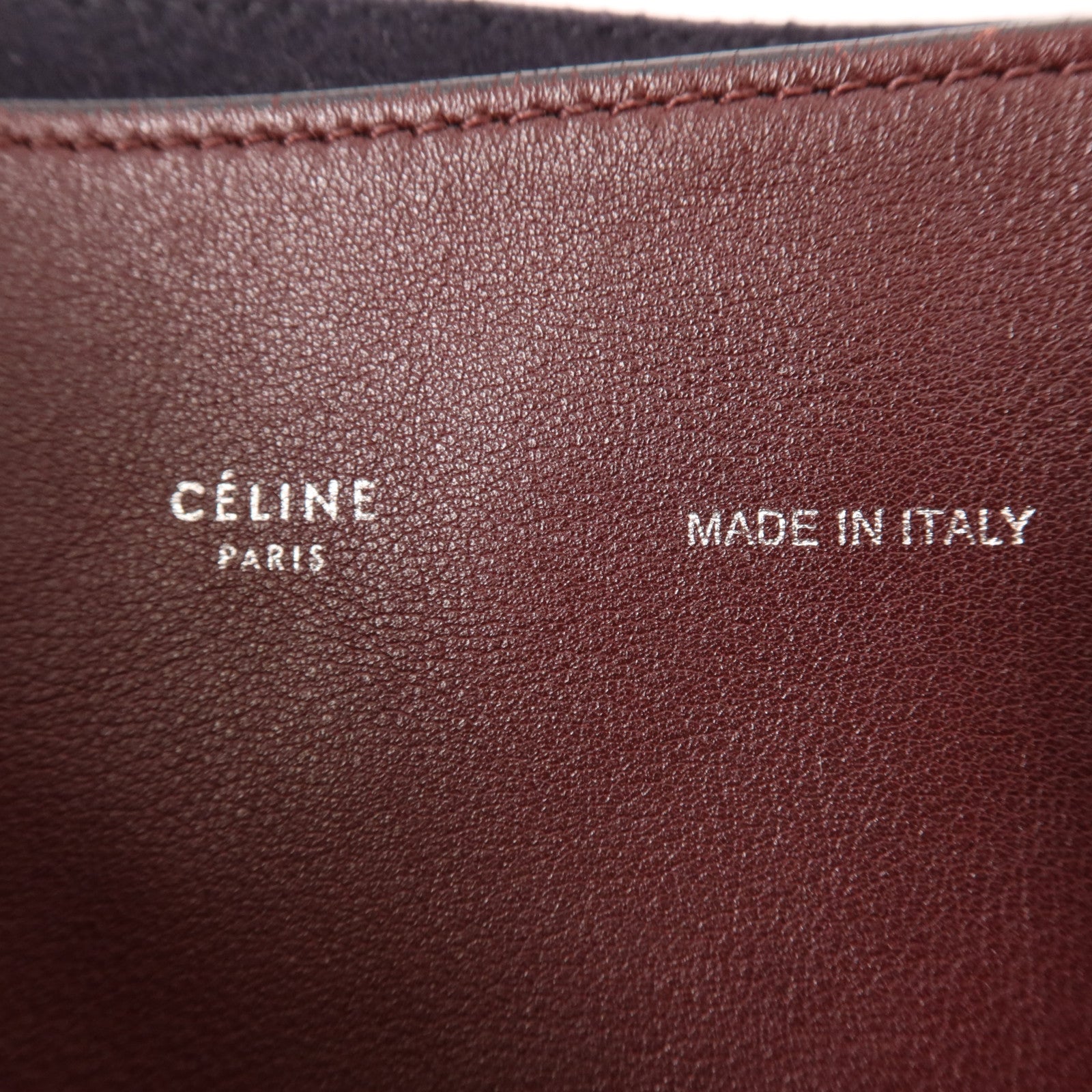 CELINE 牛皮皮革Tote Bag肩背袋
