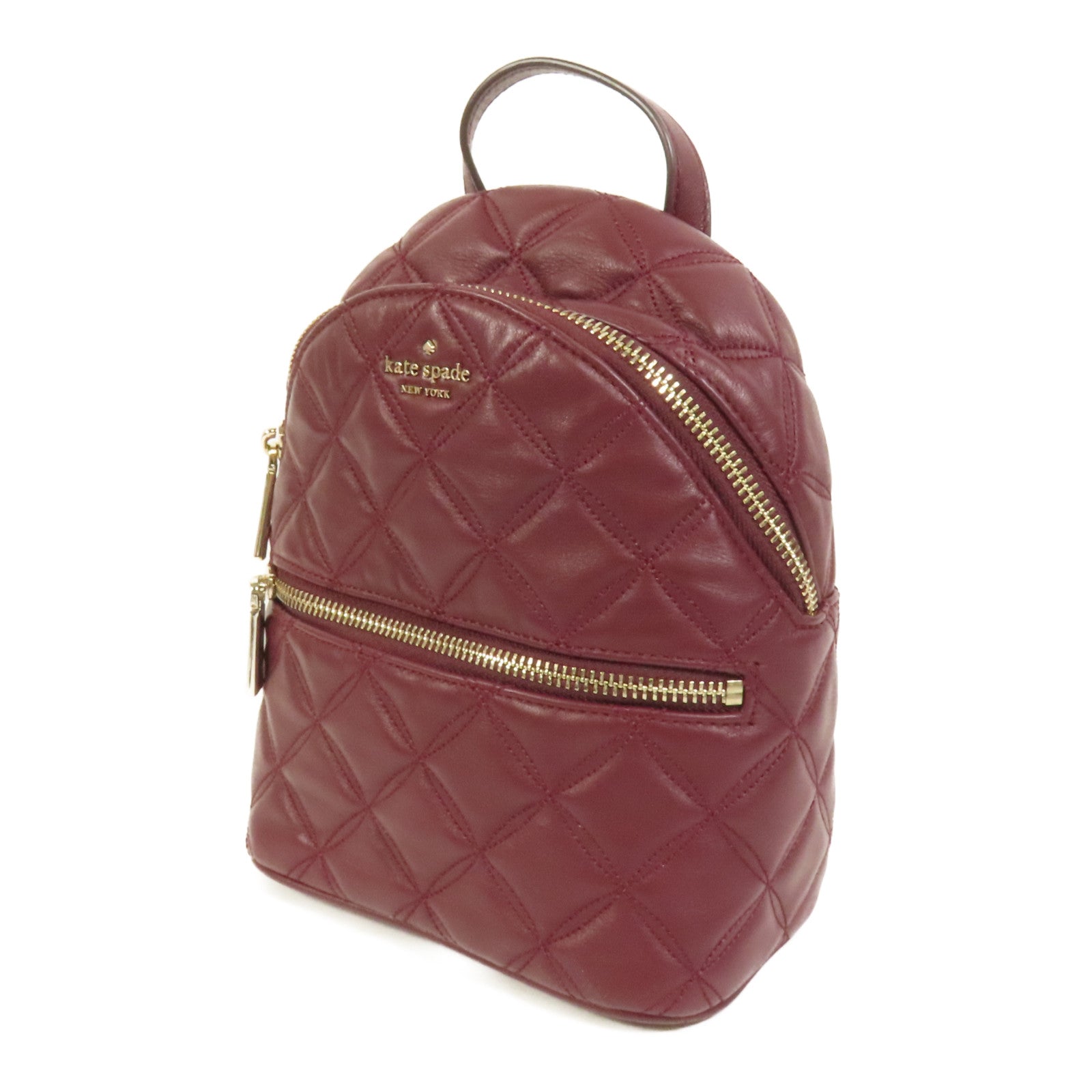 Kate Spade 牛皮皮革Mini Backpack金扣背包