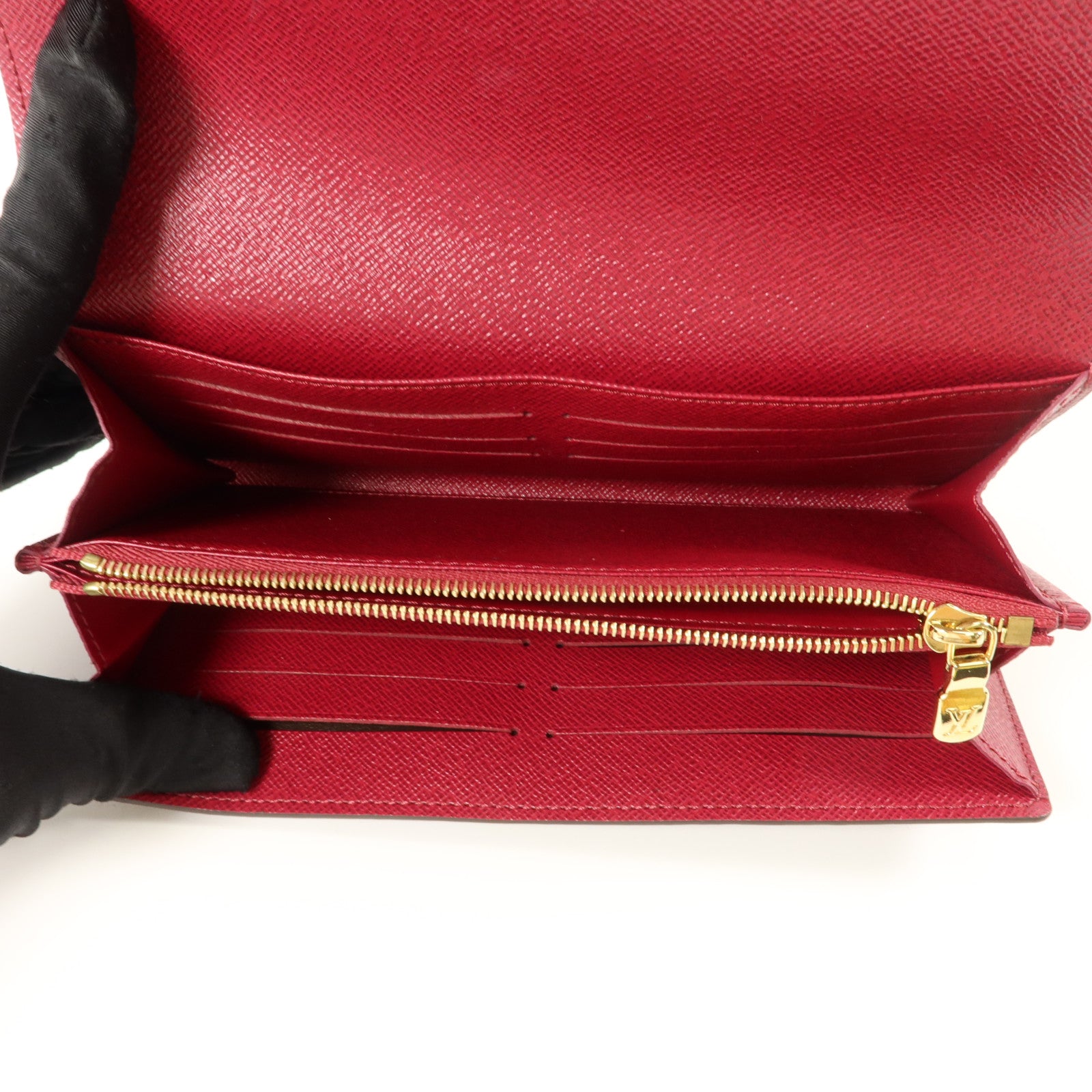 LOUIS VUITTON Monogram Portefeuille Sara金扣長錢包