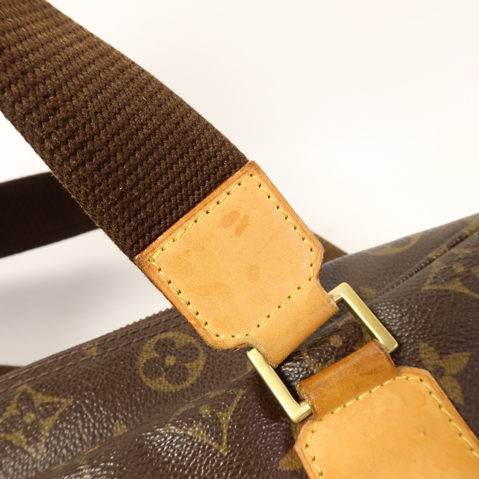 LOUIS VUITTON Monogram Sac Bosphore金扣手挽肩背兩用袋
