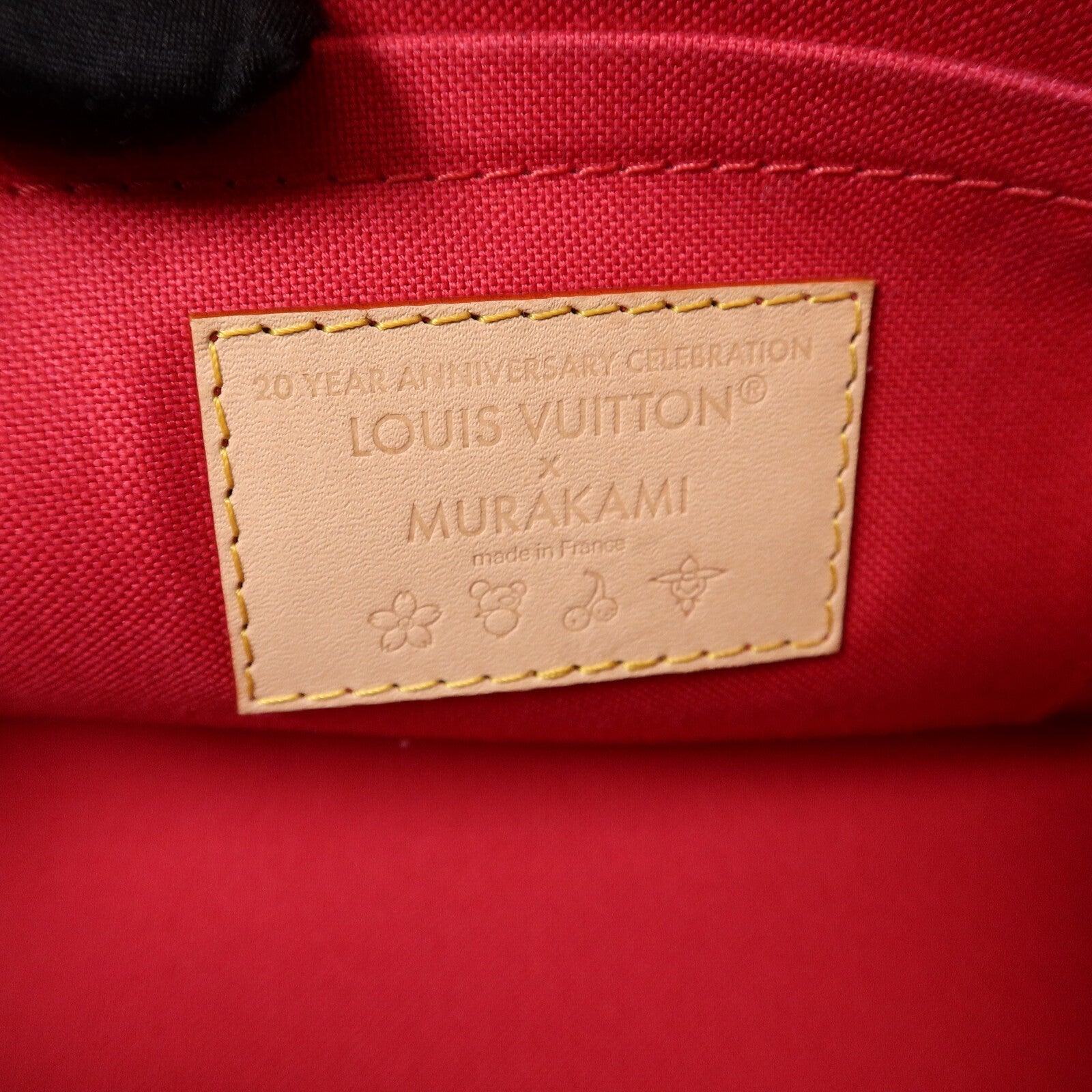 LOUIS VUITTON Monogram Cherry LVxTM Alma BB手挽肩背兩用袋