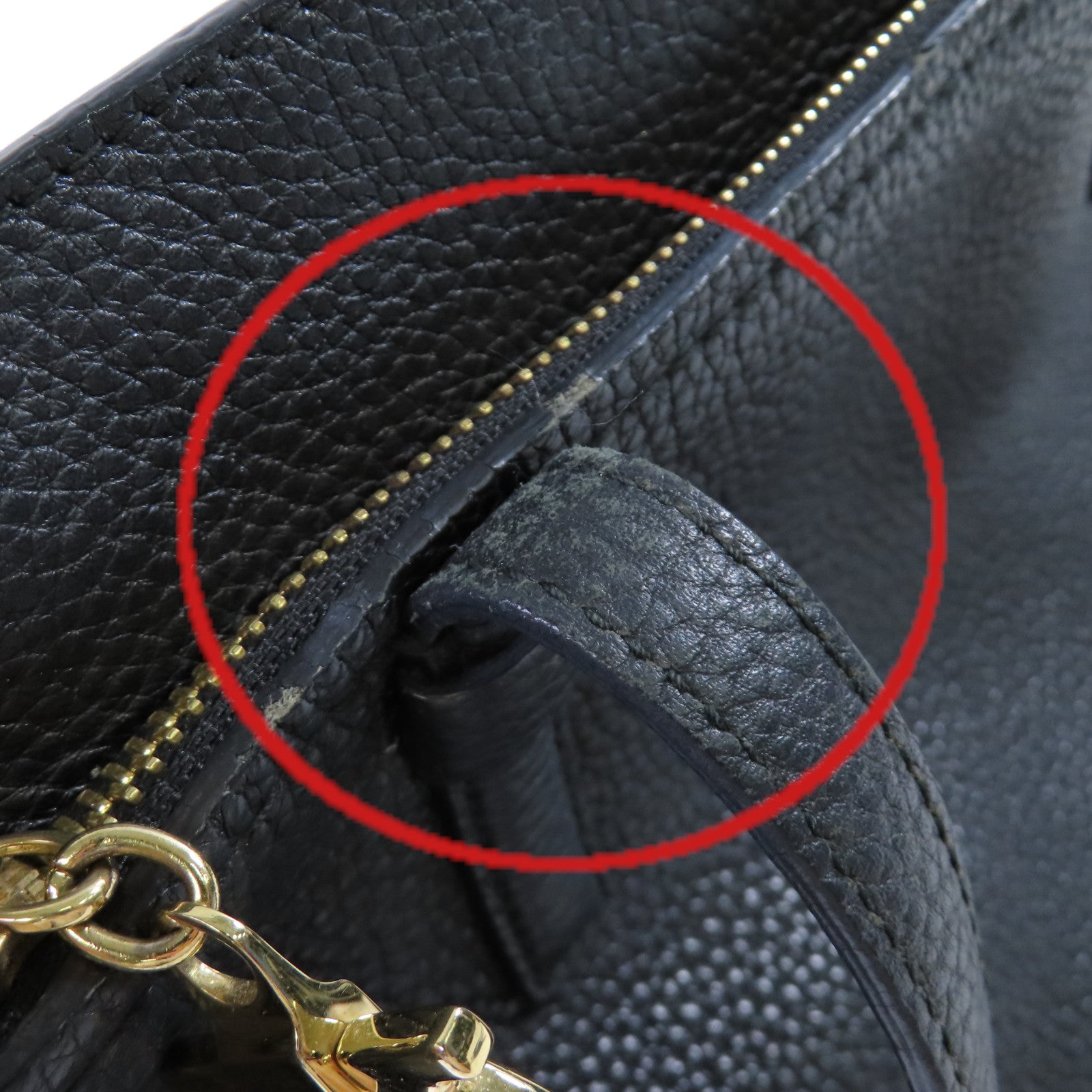Salvatore Ferragamo 牛皮皮革Shoulder Bag金扣肩背袋黑色