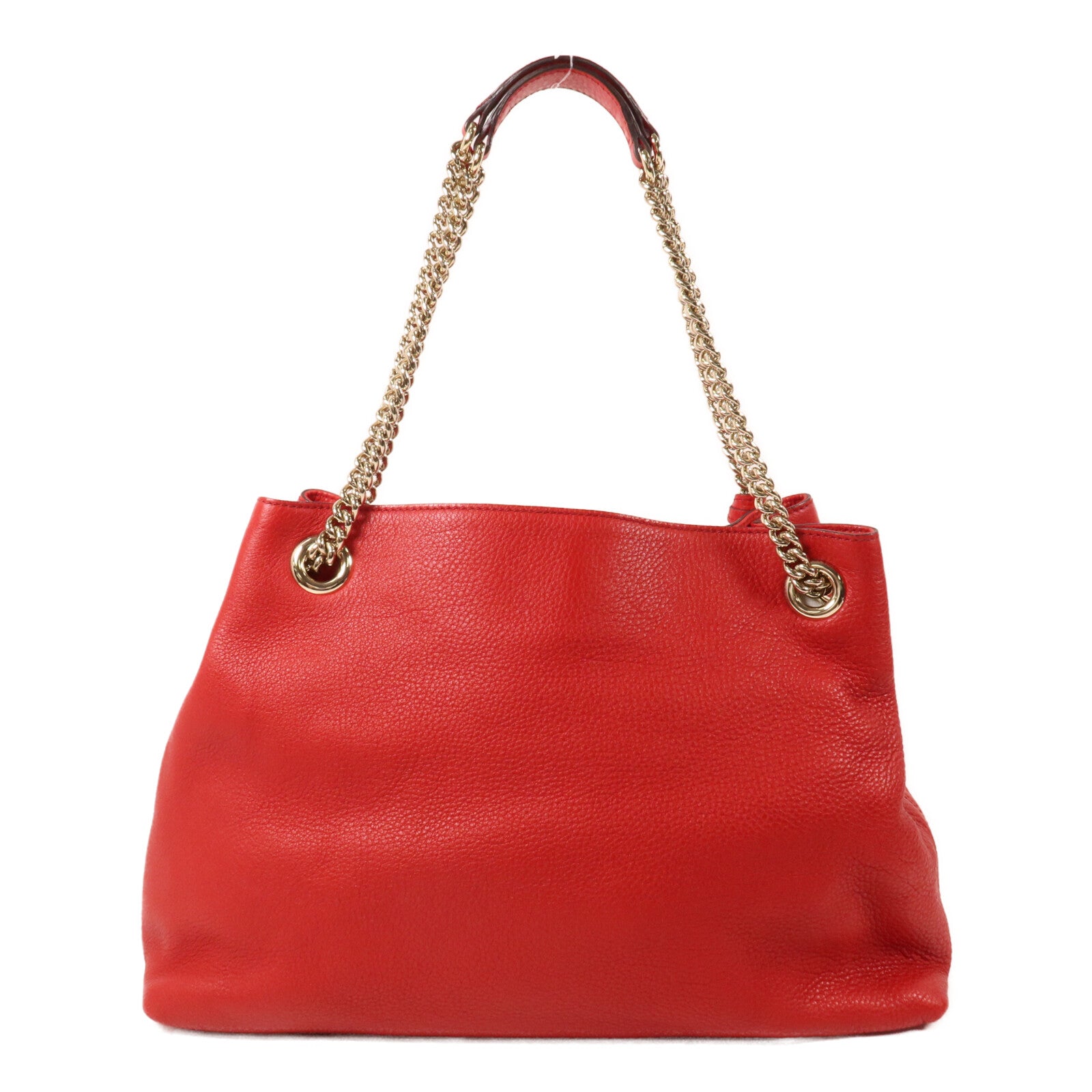 GUCCI 牛皮皮革Soho Chain Shoulder鏈帶肩背袋