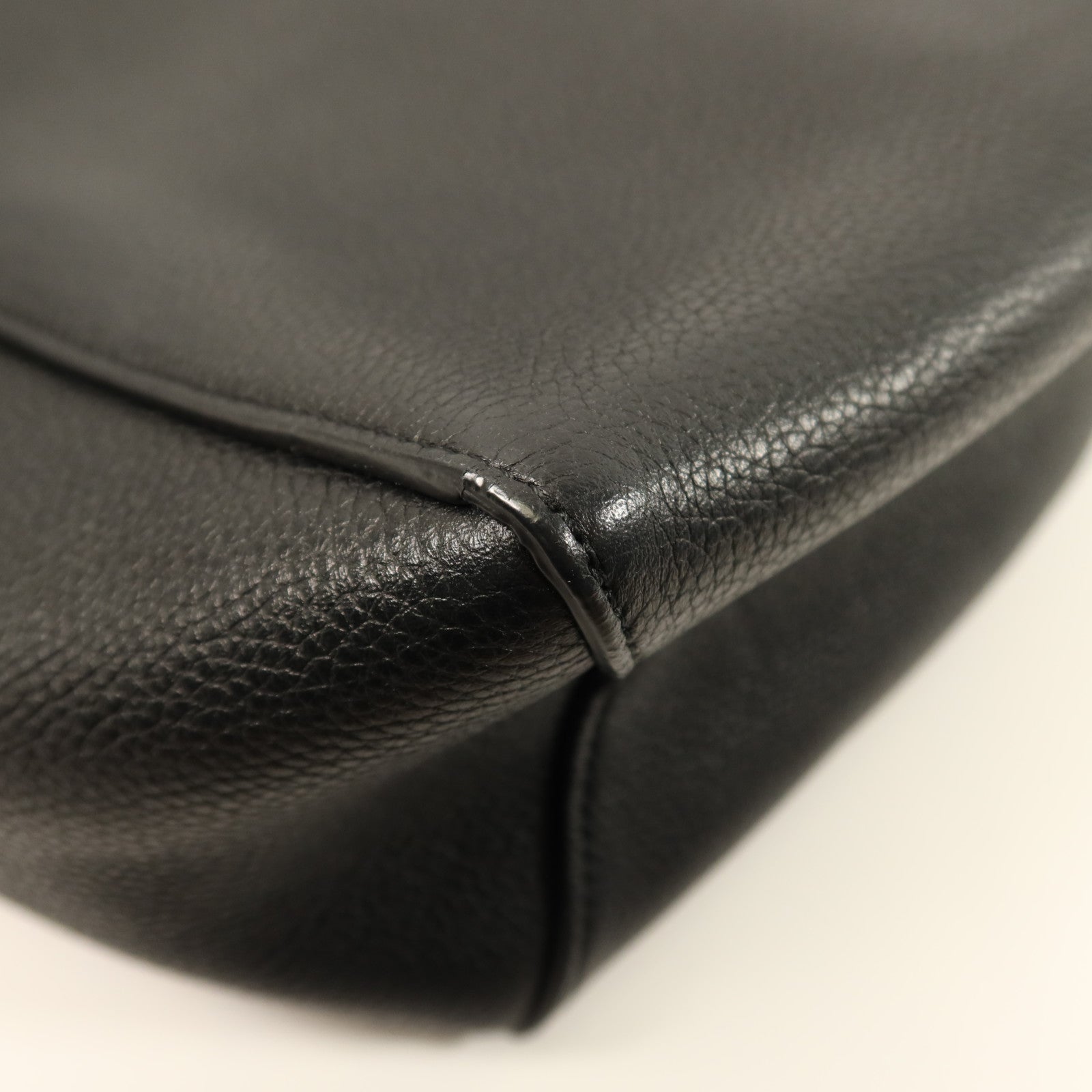 CELINE 牛皮皮革Sangle Bucket Small金扣肩胄袋
