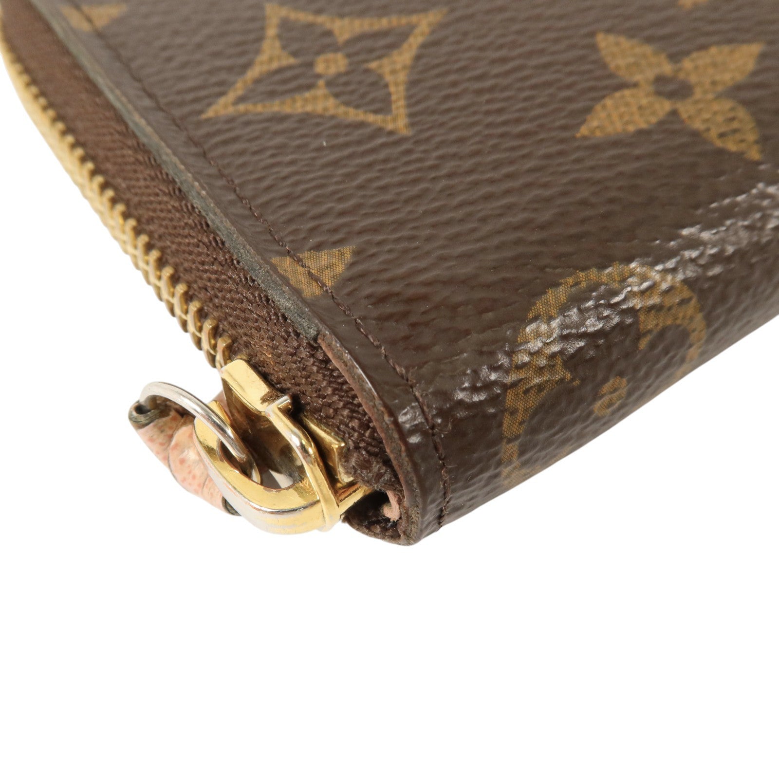 LOUIS VUITTON Monogram Clemence Wallet金扣長錢包