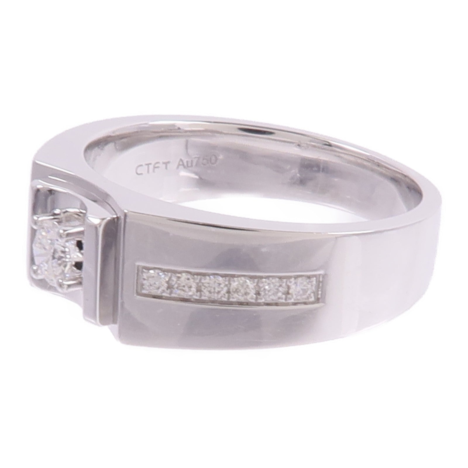 JEWELRY 18K白金Diamond Ring鑽石戒指
