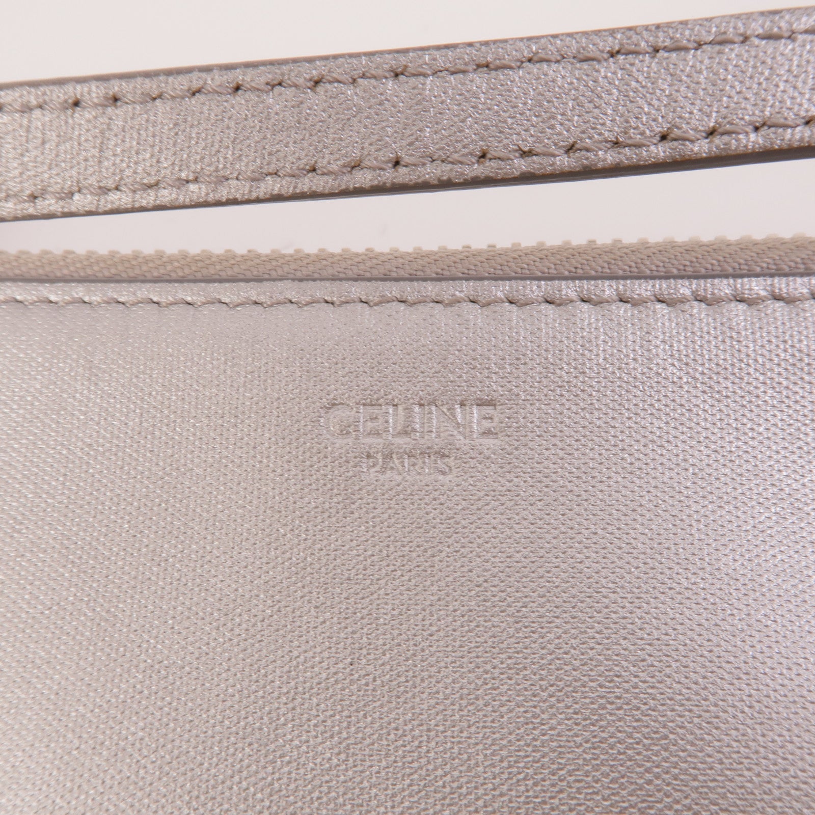 CELINE 塗層帆布Trio肩背袋