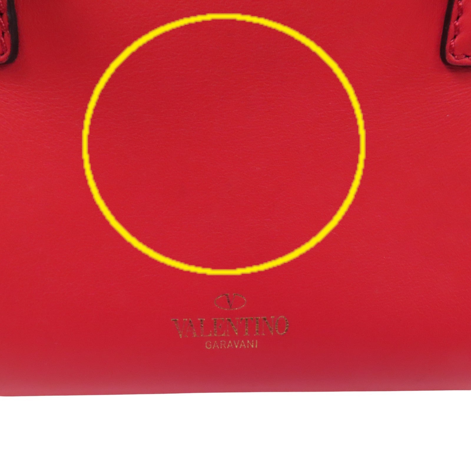 Valentino 牛皮皮革Rockstud金扣手挽肩背兩用袋