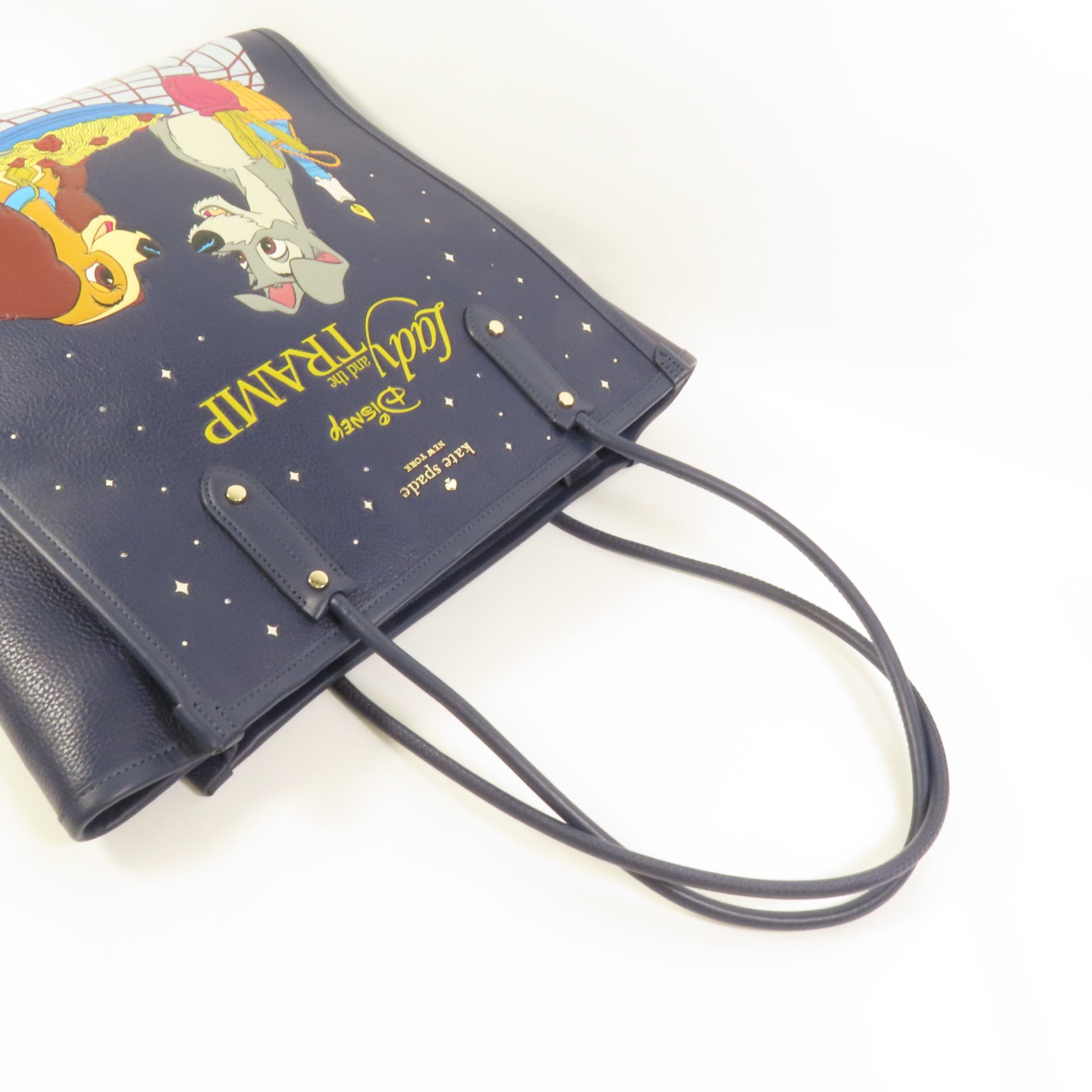 Kate Spade 牛皮皮革Disney Tote Bag Large肩背袋