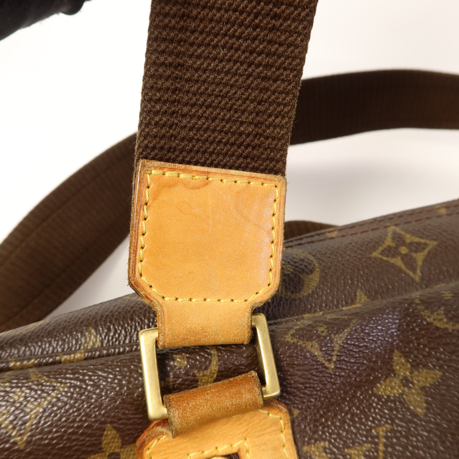LOUIS VUITTON Monogram Sac Bosphore金扣手挽肩背兩用袋