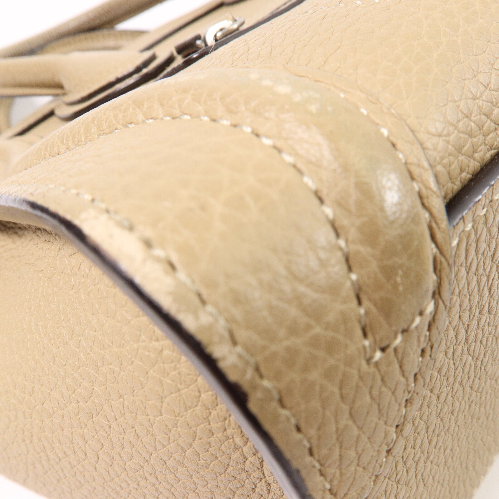 CELINE 牛皮皮革Nano Luggage手挽肩背兩用袋