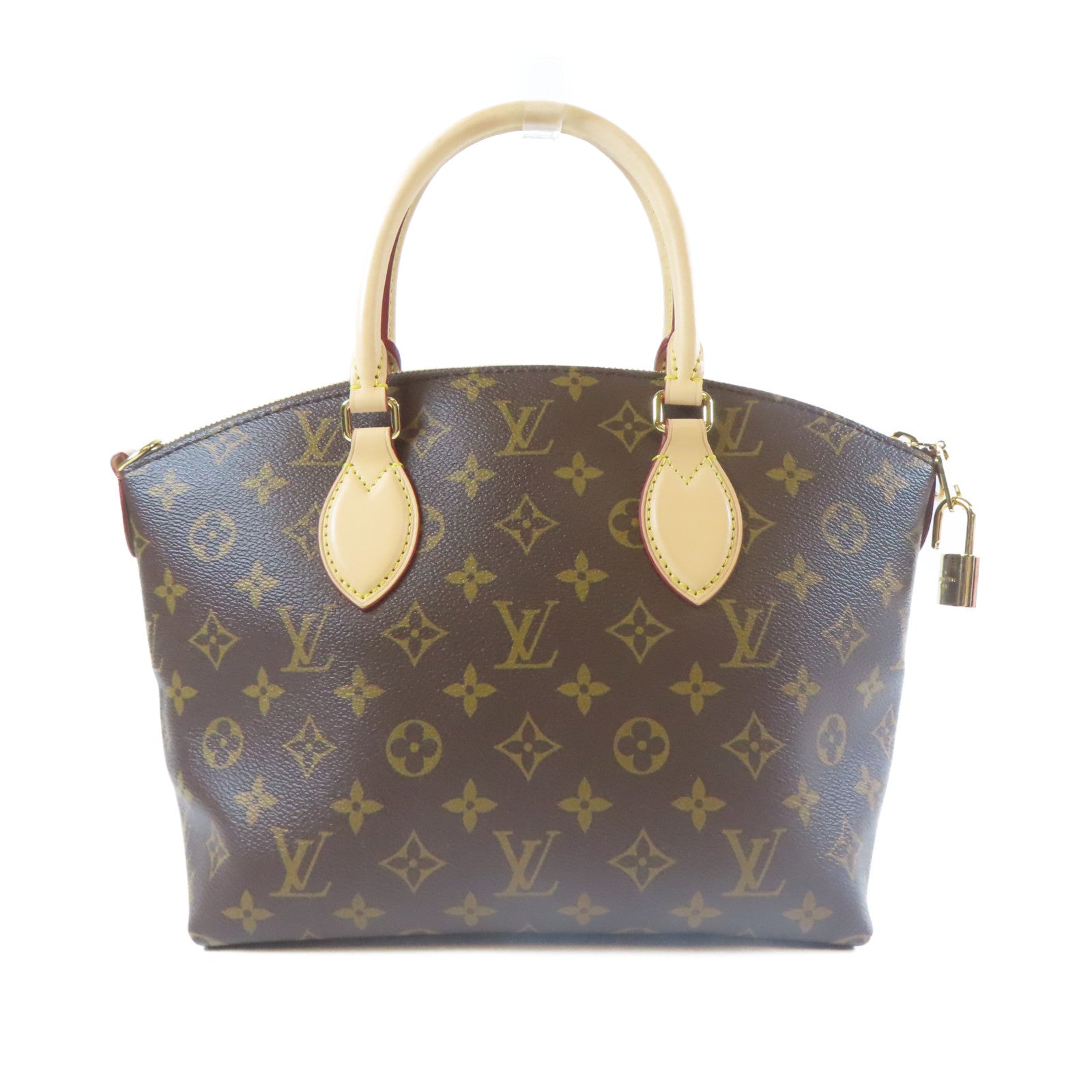 LOUIS VUITTON Monogram Boetie PM金扣手挽肩背兩用袋啡色