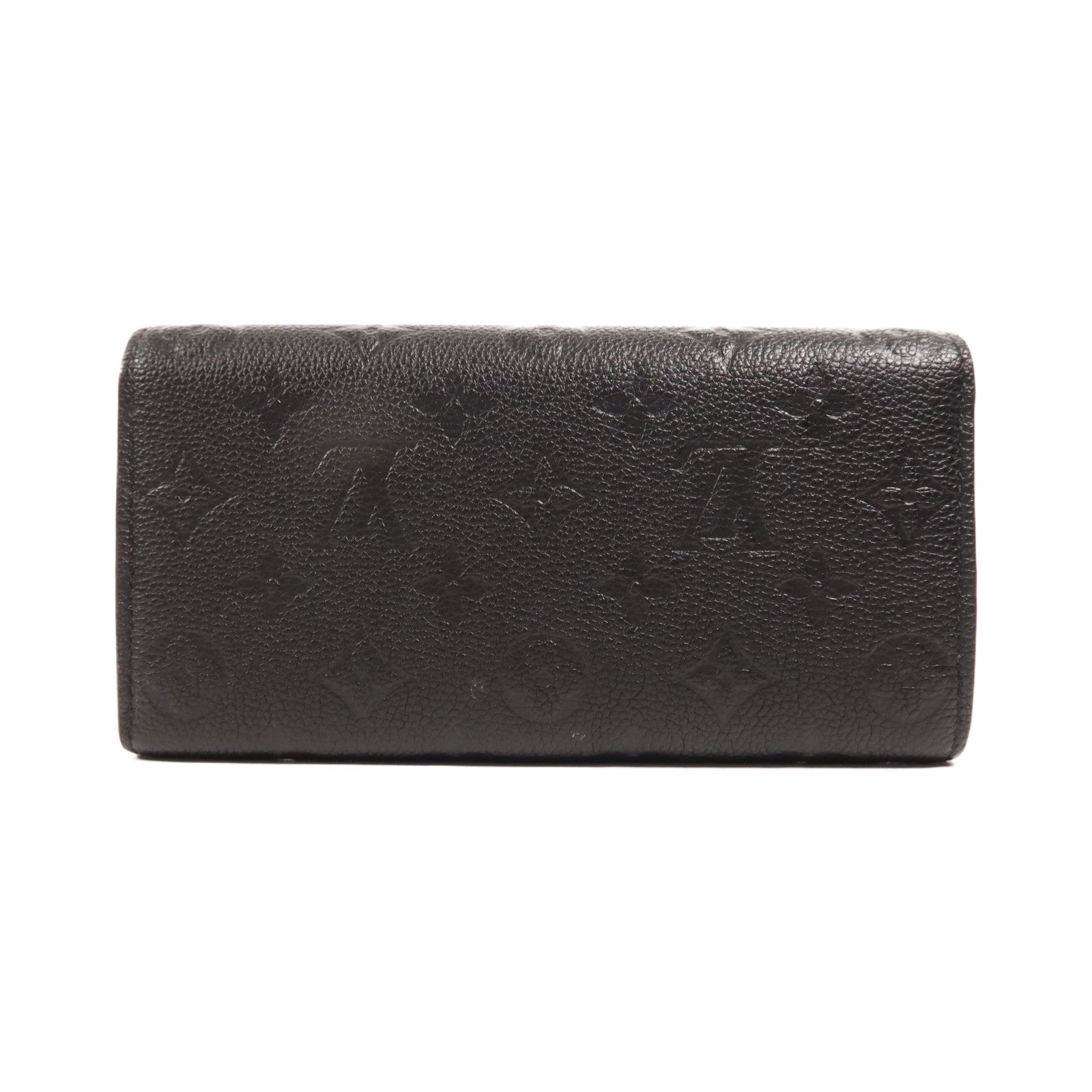 LOUIS VUITTON Monogram Empreinte Sarah Wallet金扣長錢包