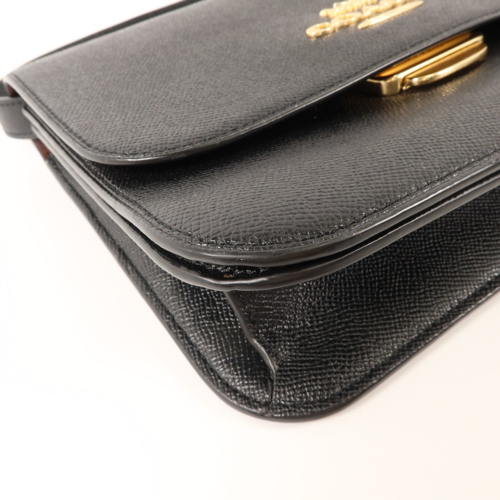 COACH 牛皮皮革Shoulder Bag肩背袋