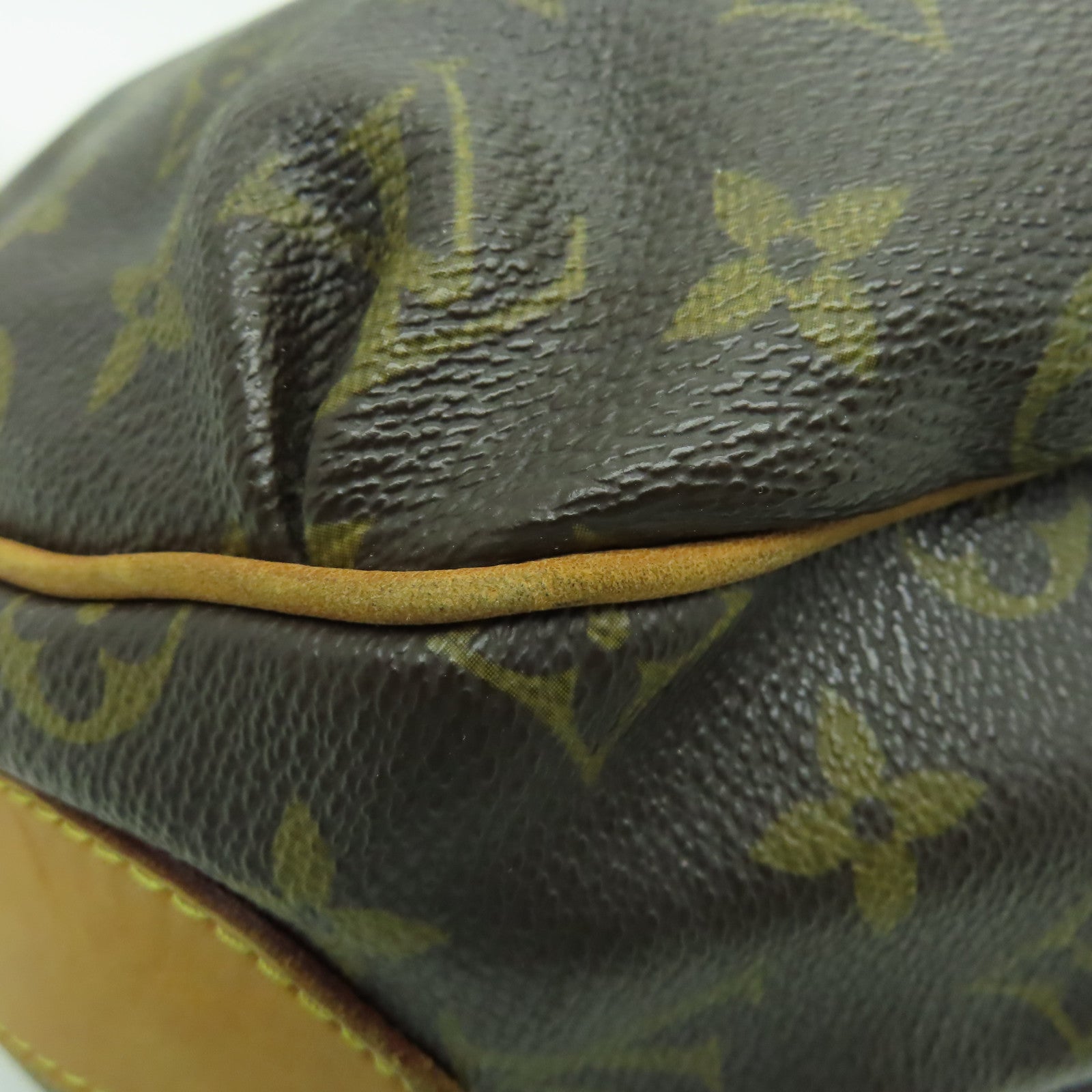 LOUIS VUITTON 【清倉大減價】Monogram Tulum GM金扣肩背袋棕色
