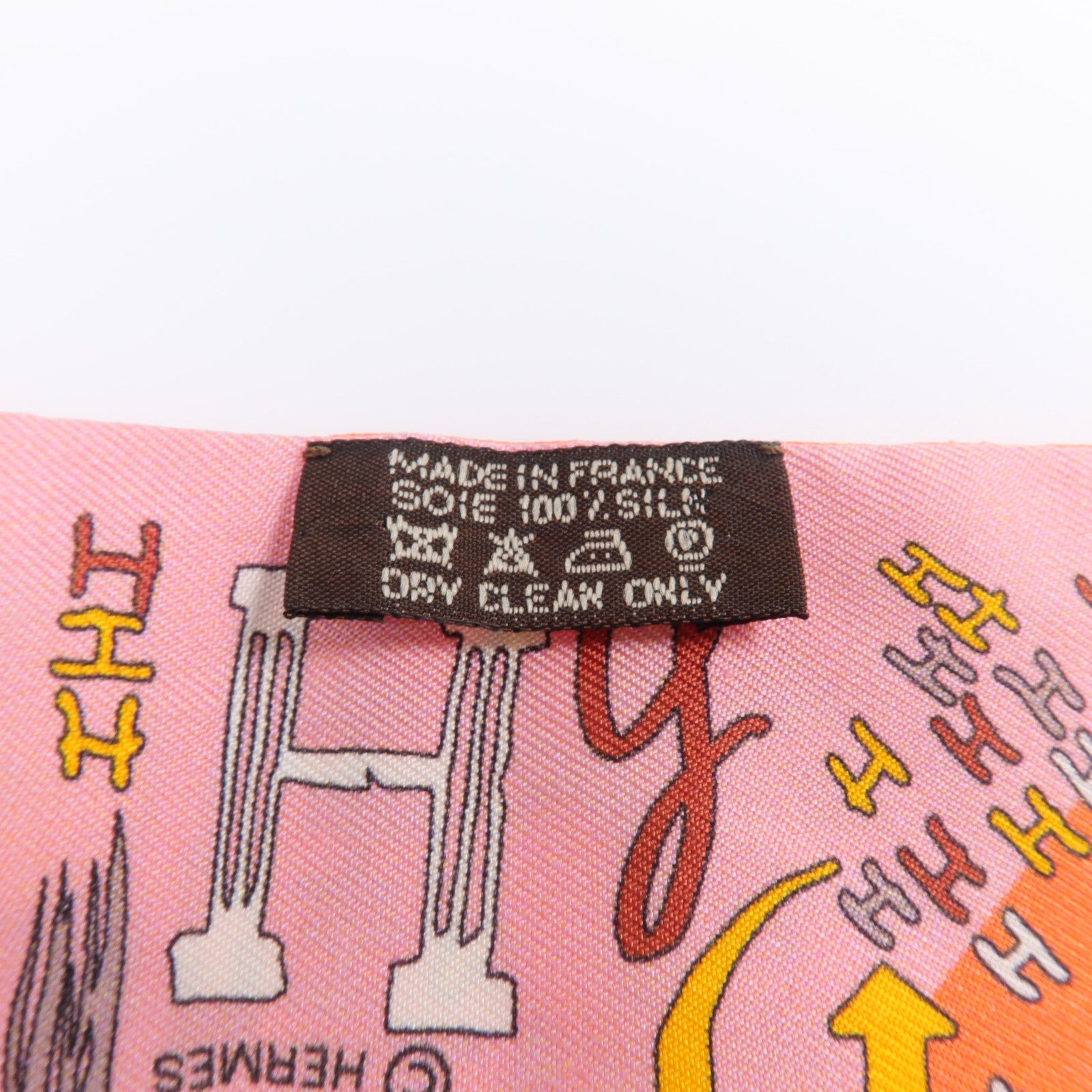 HERMES 絲質Twilly絲巾