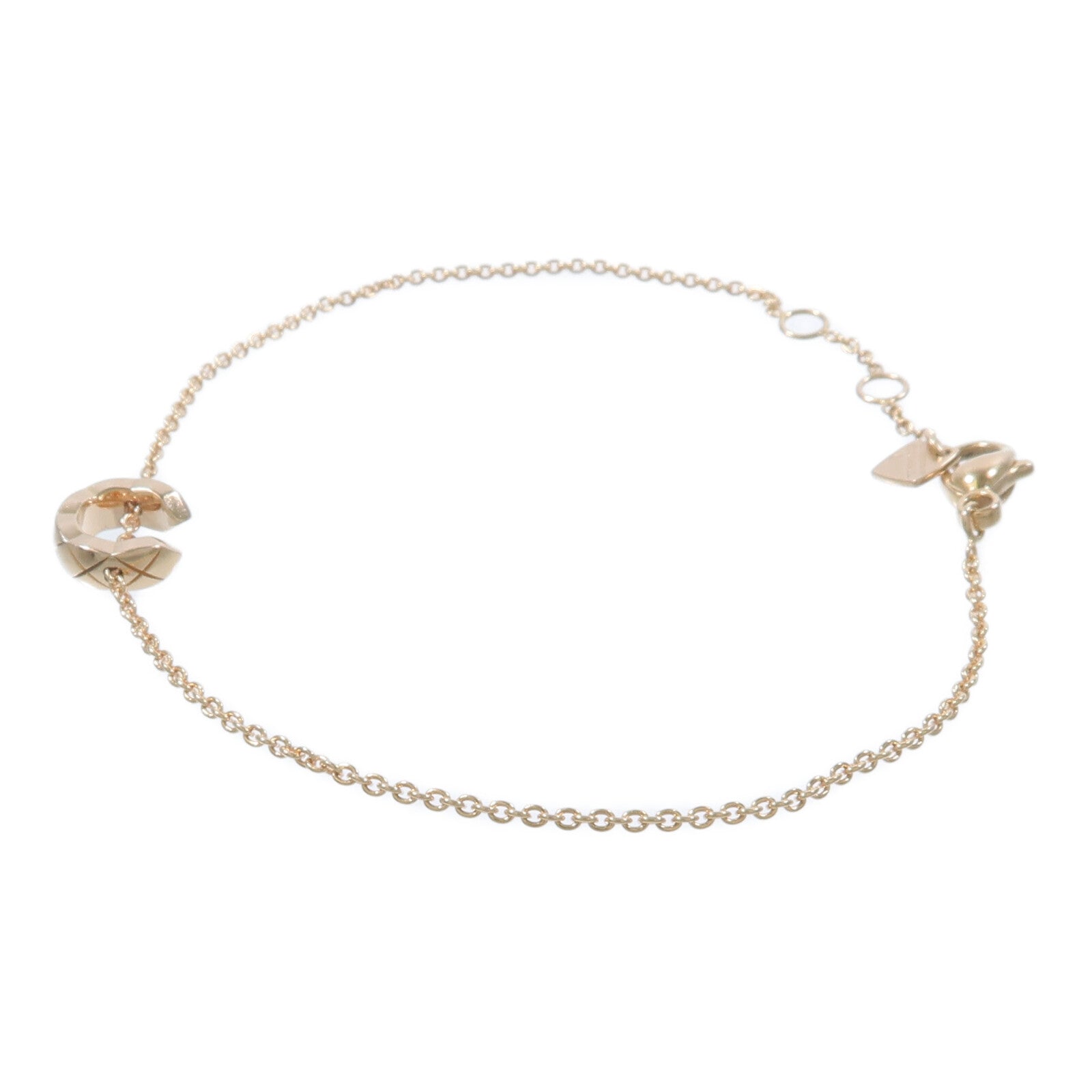 CHANEL 18K玫瑰金Coco Crush Bracelet手鏈
