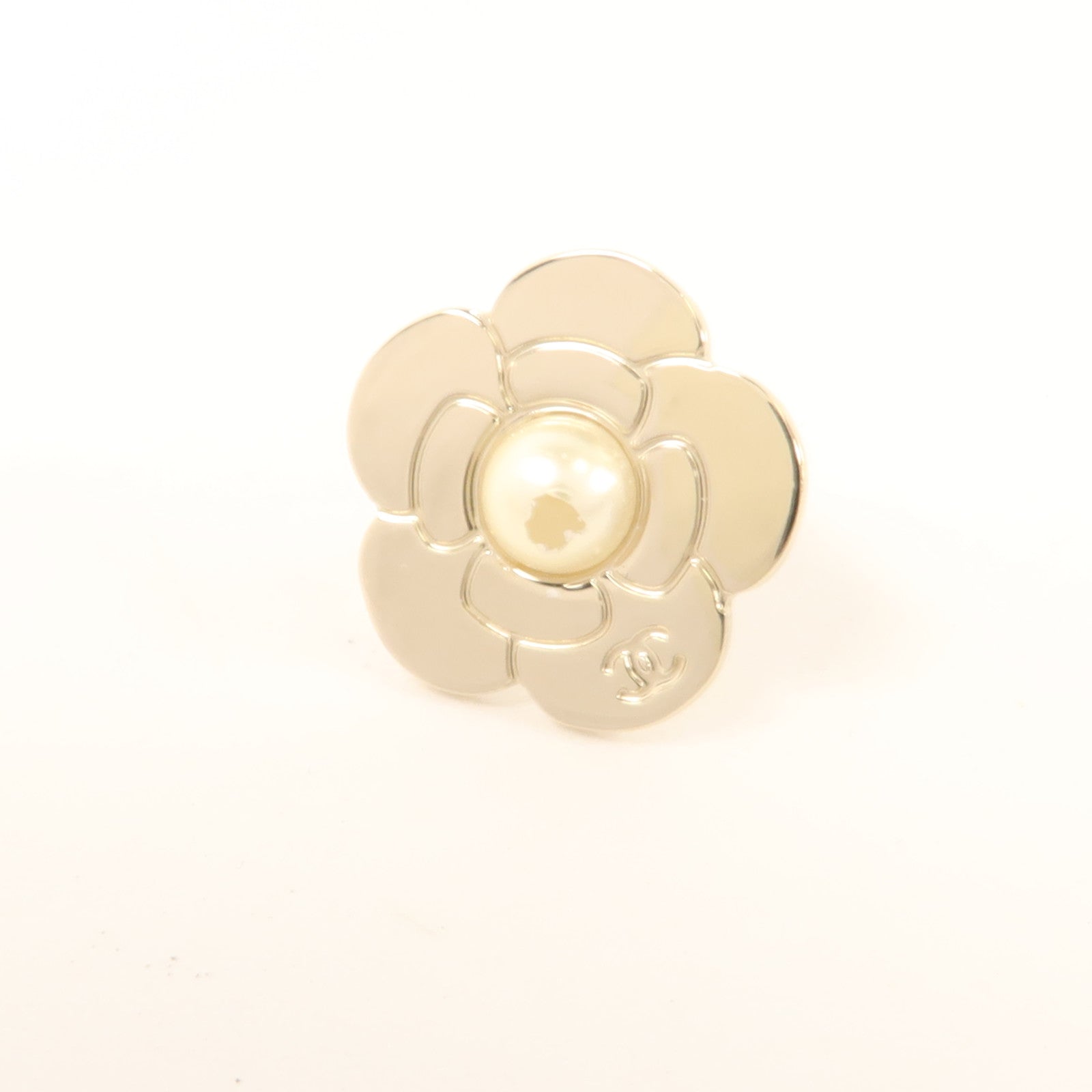 CHANEL 【激減優惠】金屬Pierced Earring耳環