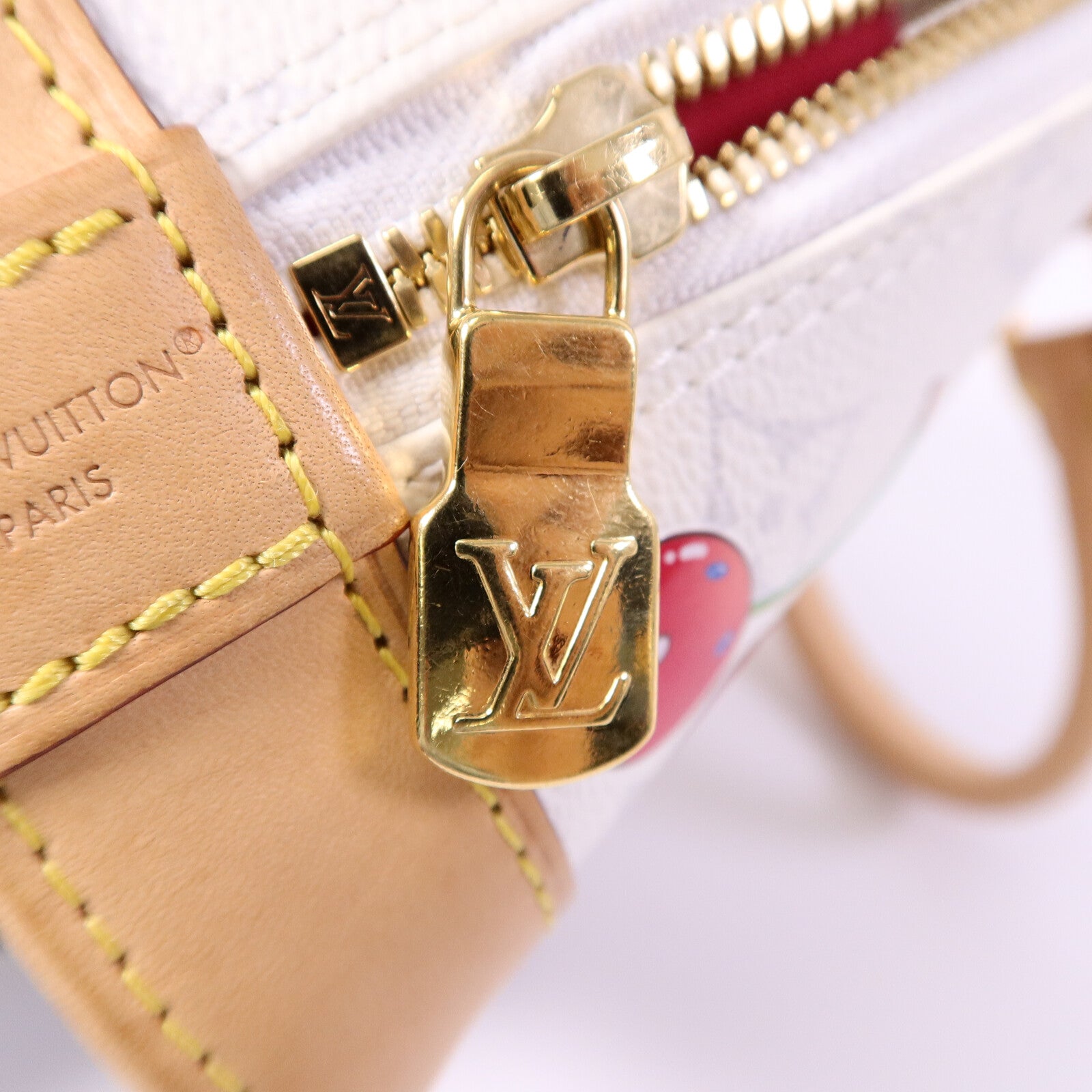 LOUIS VUITTON Monogram Cherry LVxTM Alma BB手挽肩背兩用袋