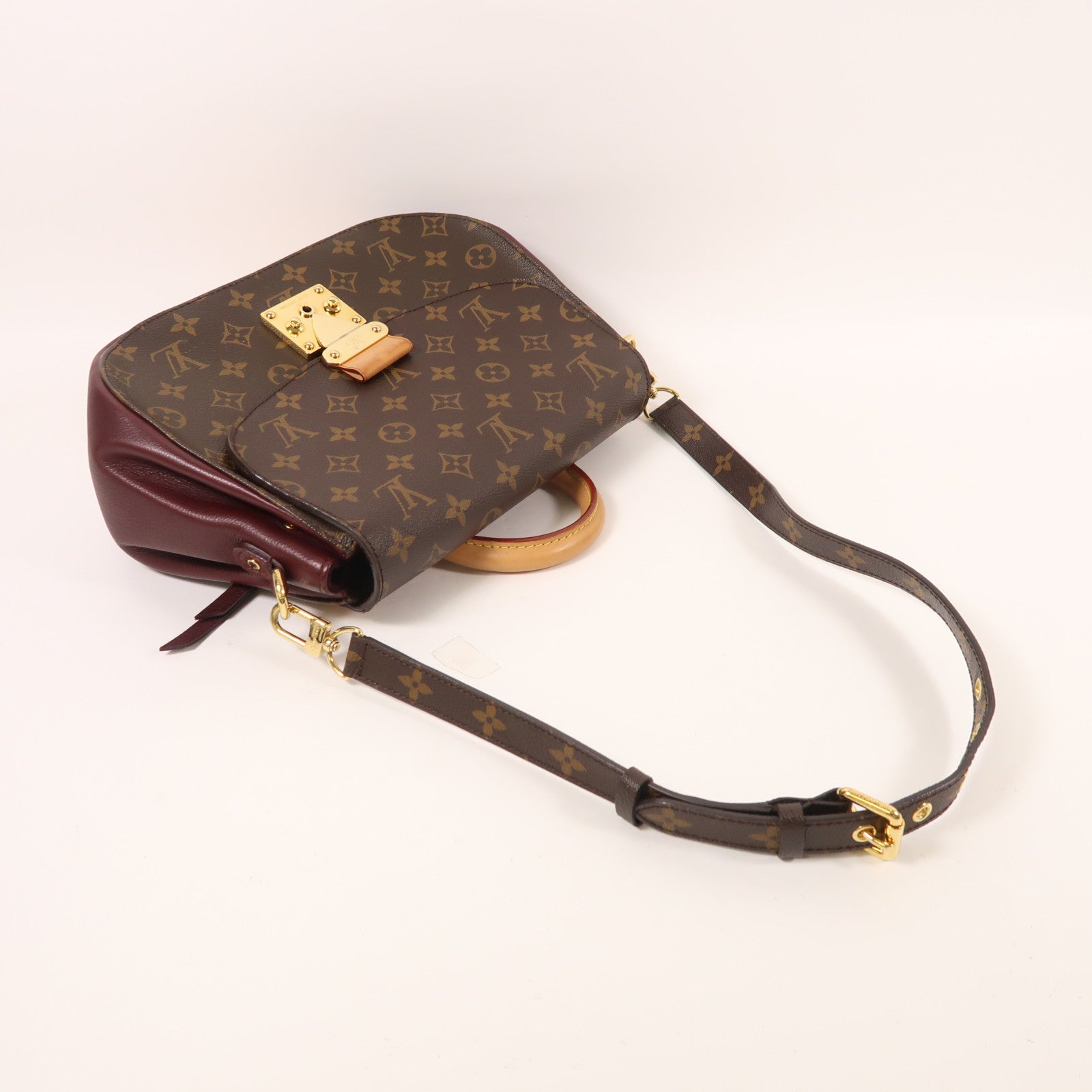 LOUIS VUITTON Monogram Eden MM金扣手挽肩背兩用袋