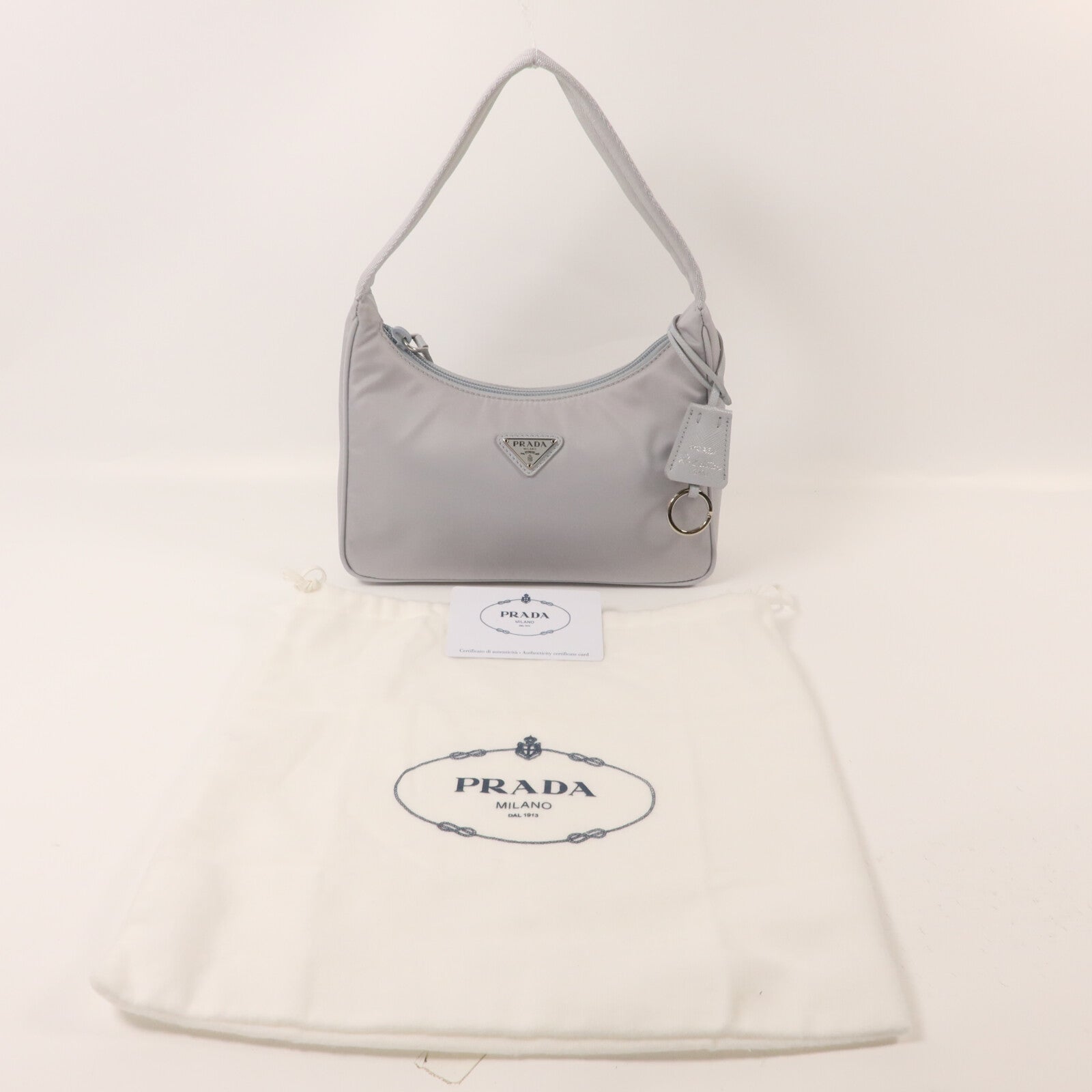 PRADA 尼龍Mini Hobo手挽袋