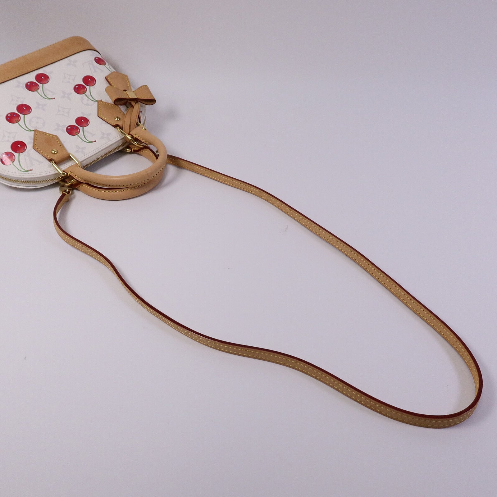 LOUIS VUITTON Monogram Cherry LVxTM Alma BB手挽肩背兩用袋