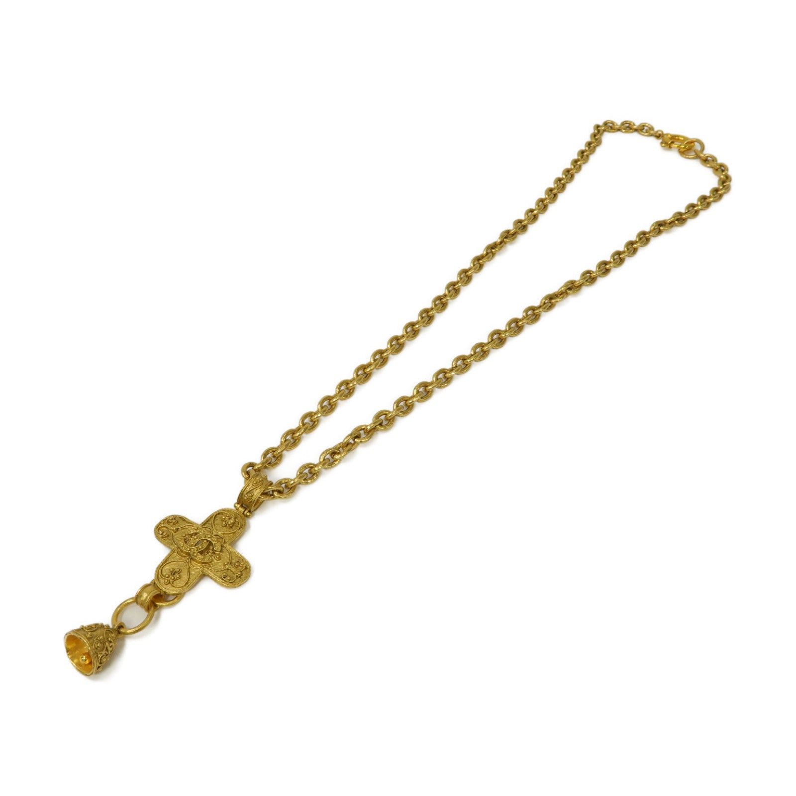 CHANEL 【激減優惠】金屬Necklace項鏈金色