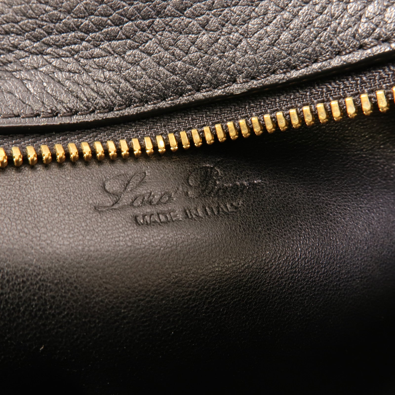 Loro Piana 牛皮皮革Extra Pocket L19手挽肩背兩用袋
