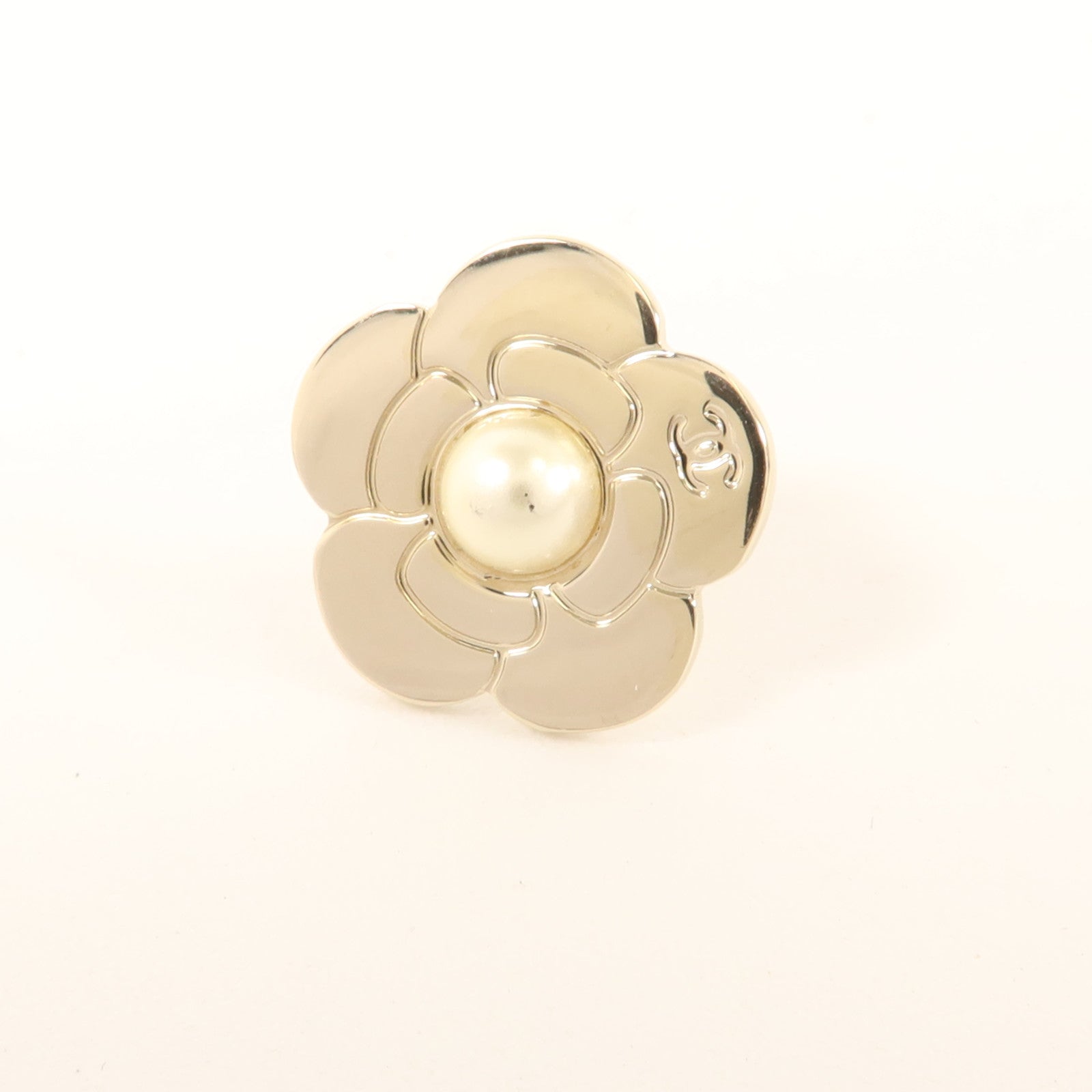CHANEL 【激減優惠】金屬Pierced Earring耳環