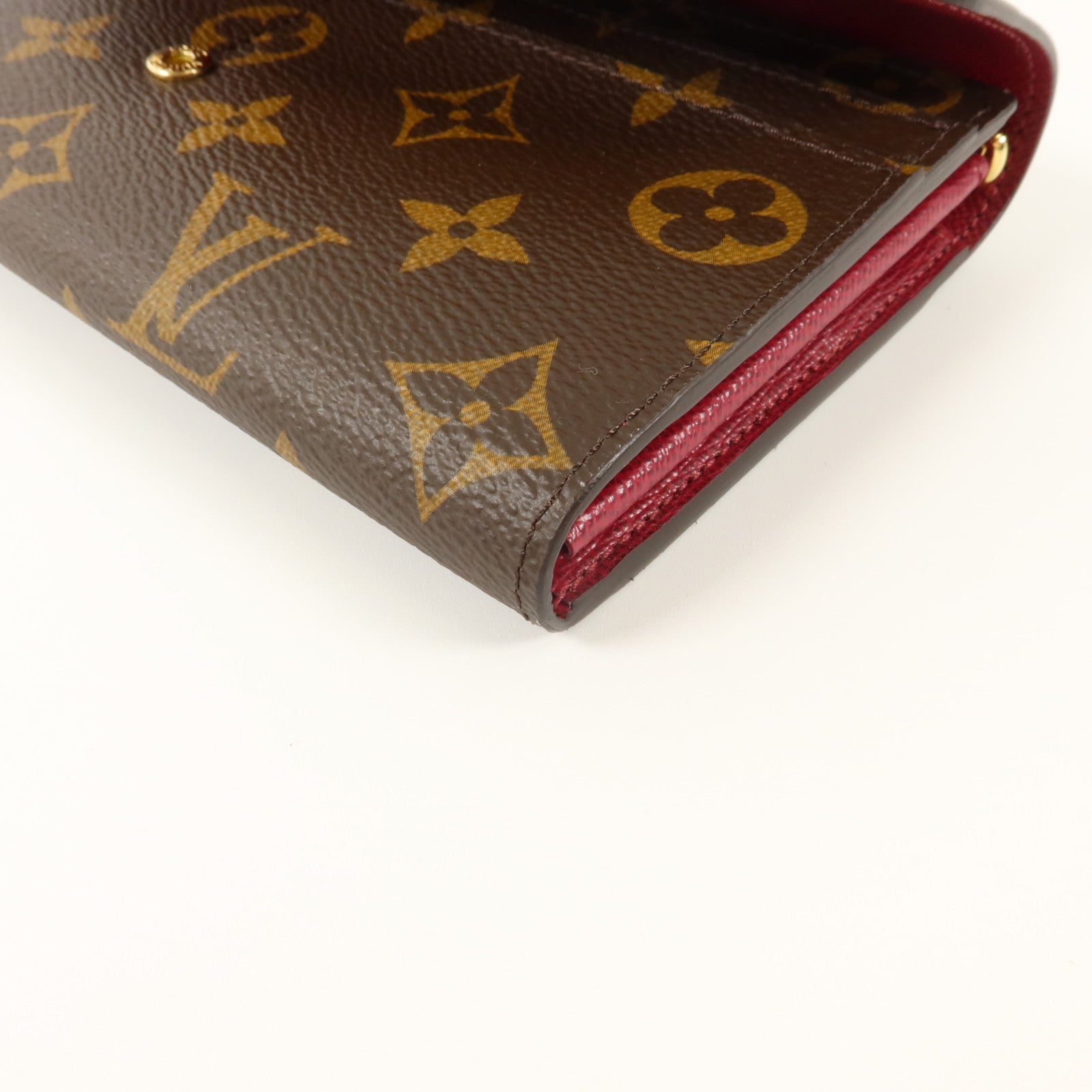 LOUIS VUITTON Monogram Portefeuille Sara金扣長錢包