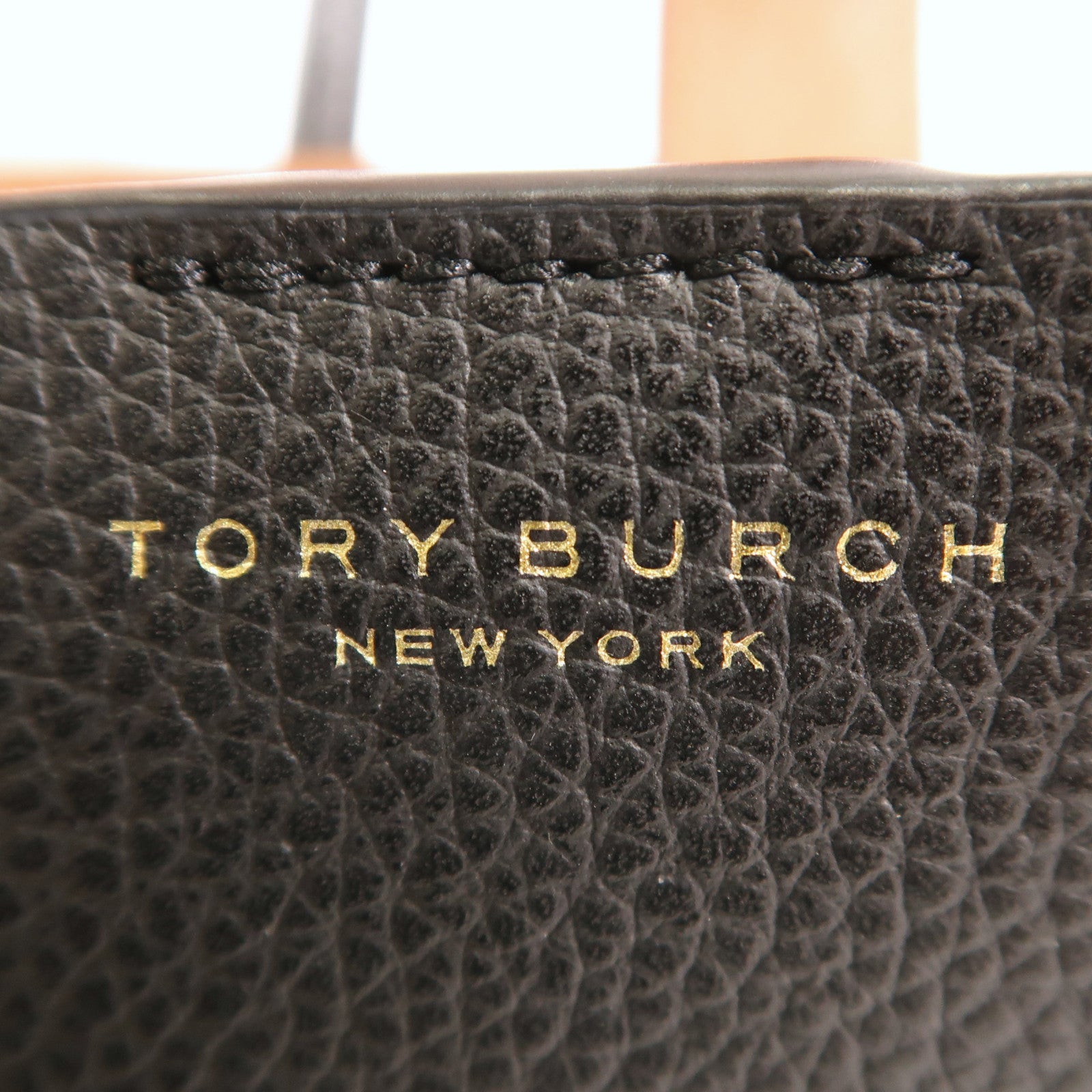 Tory Burch 牛皮皮革Mini Perry Tote金扣手挽肩背兩用袋
