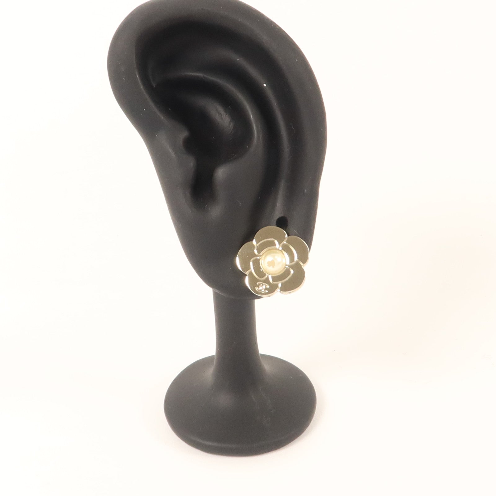 CHANEL 【激減優惠】金屬Pierced Earring耳環