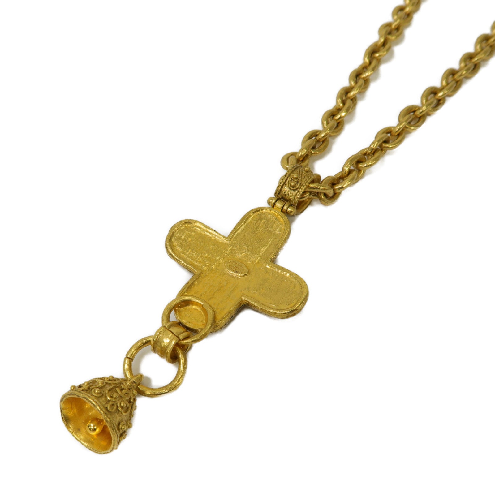 CHANEL 【激減優惠】金屬Necklace項鏈金色